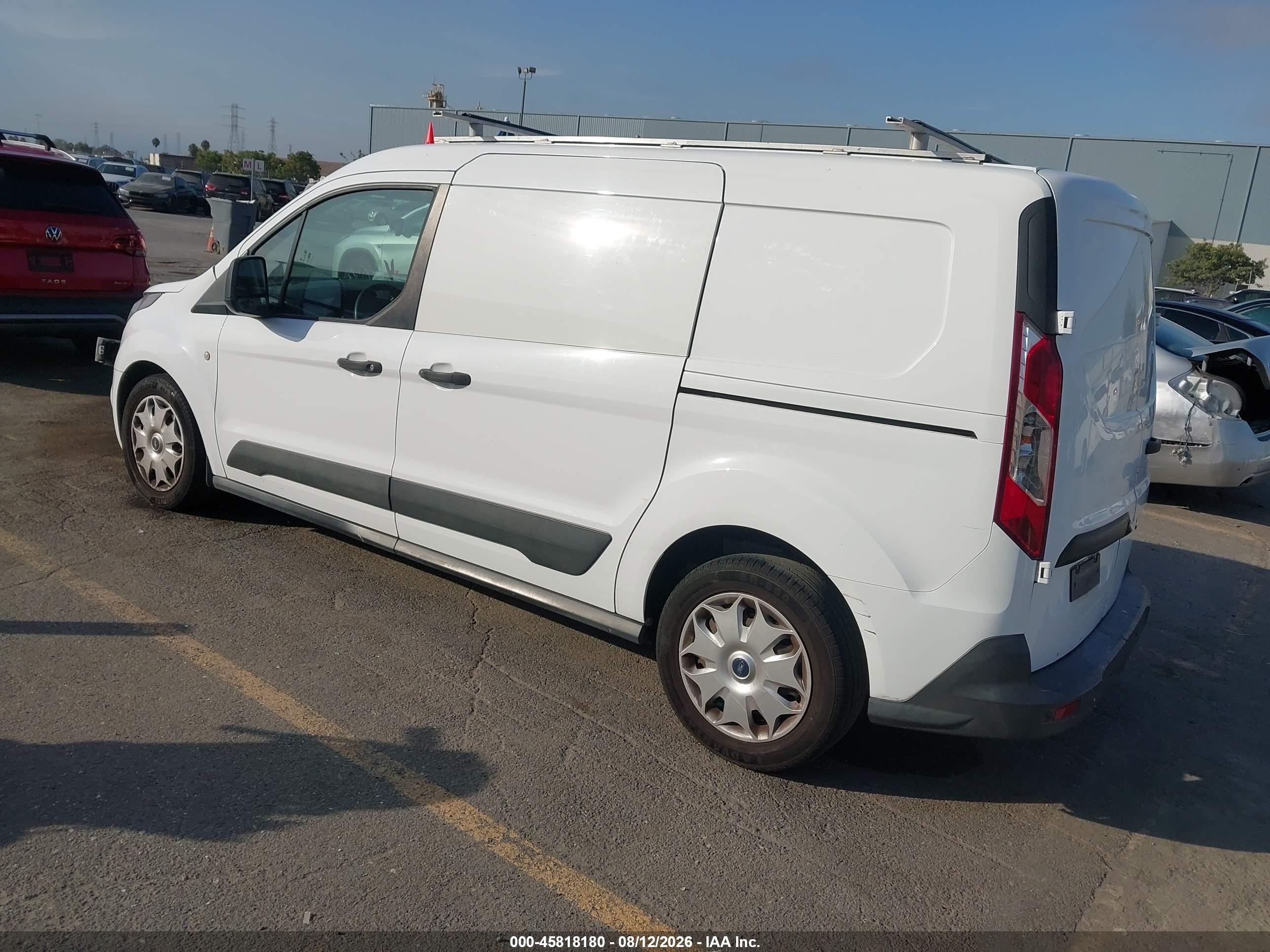 2015 Ford Transit Connect Xlt Белый vin: NM0LS7F70F1211123
