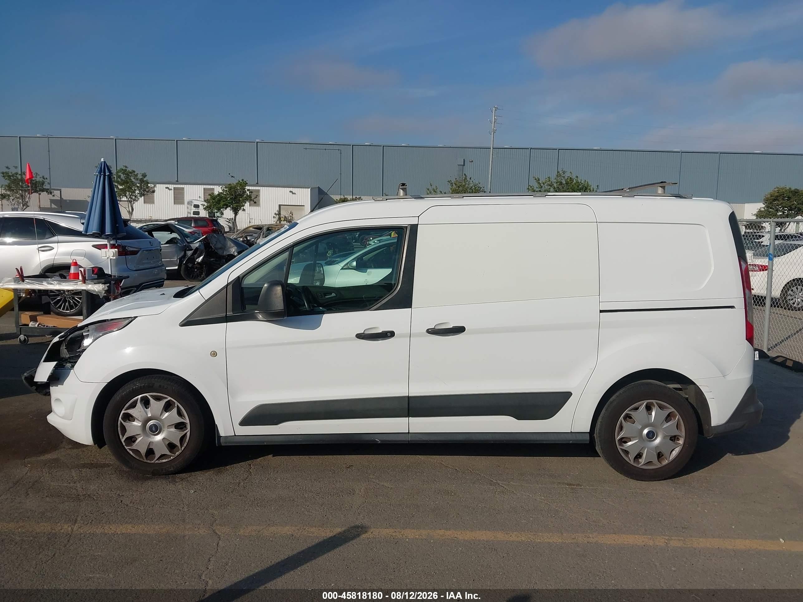 2015 Ford Transit Connect Xlt Белый vin: NM0LS7F70F1211123