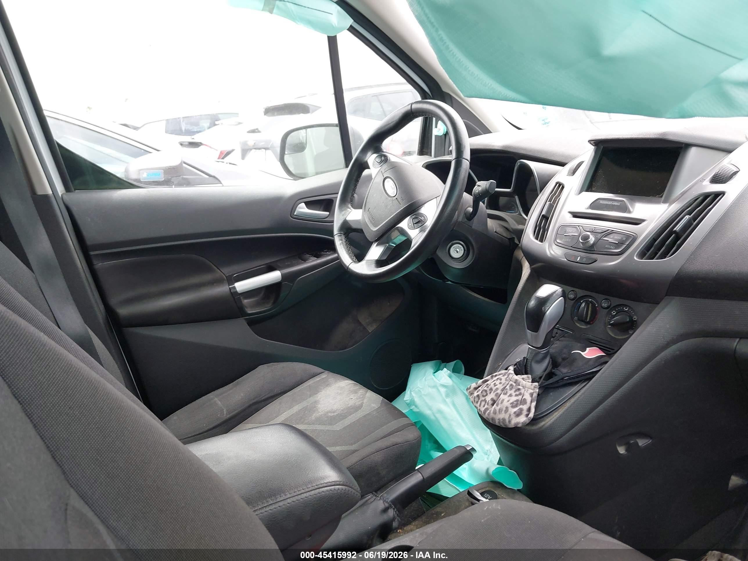 2015 Ford Transit Connect Xlt White vin: NM0LS7F70F1220131