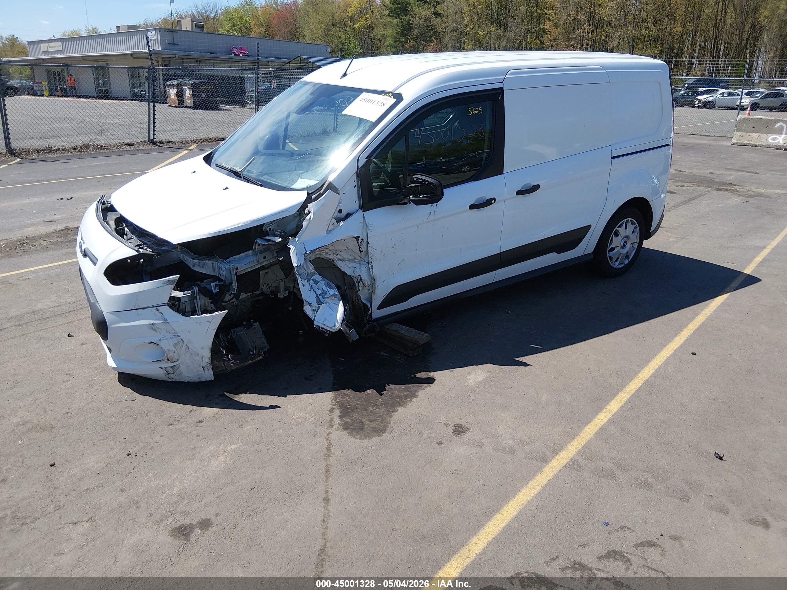 2015 Ford Transit Connect Xlt White vin: NM0LS7F71F1217481