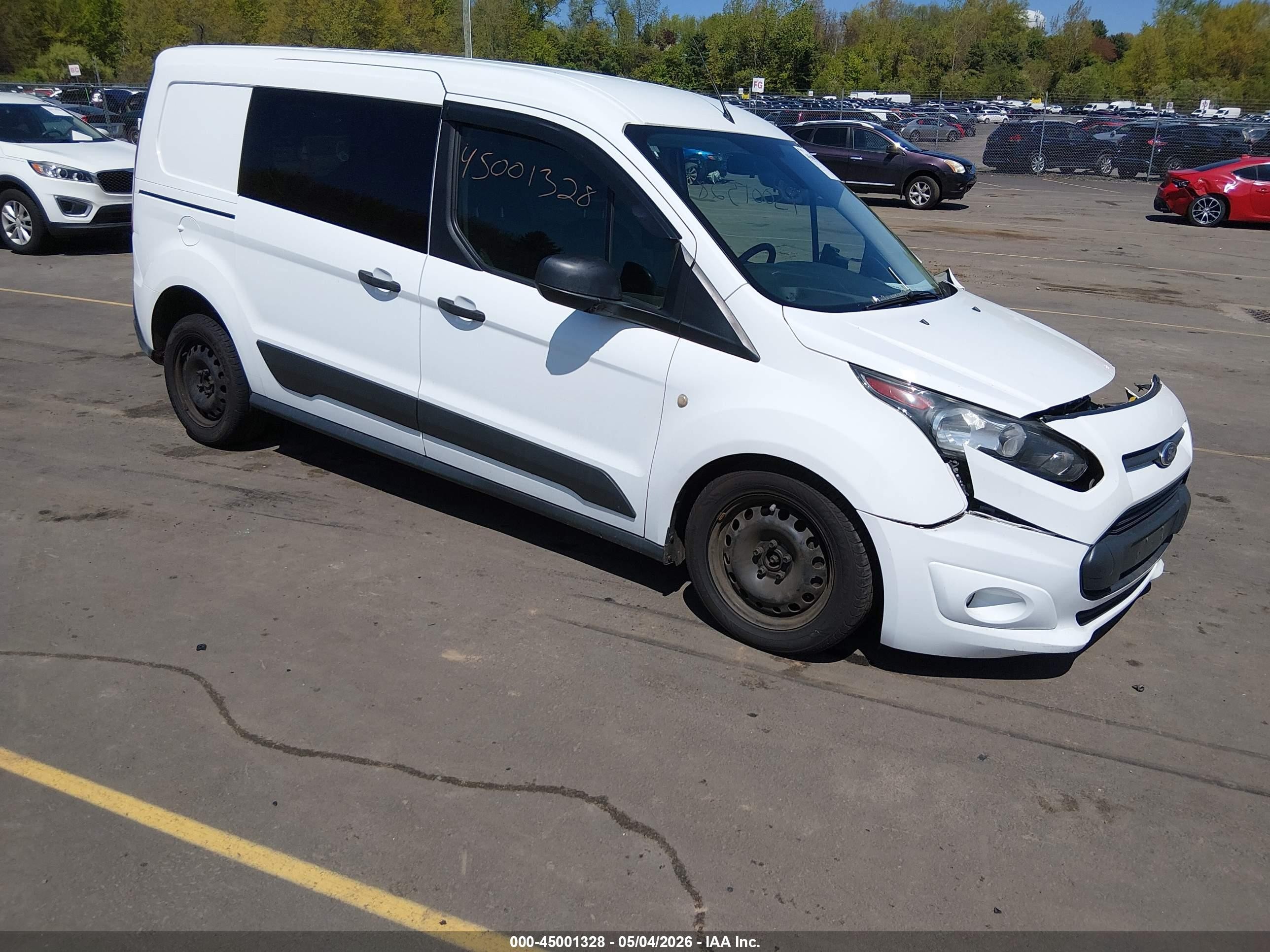 2015 Ford Transit Connect Xlt White vin: NM0LS7F71F1217481