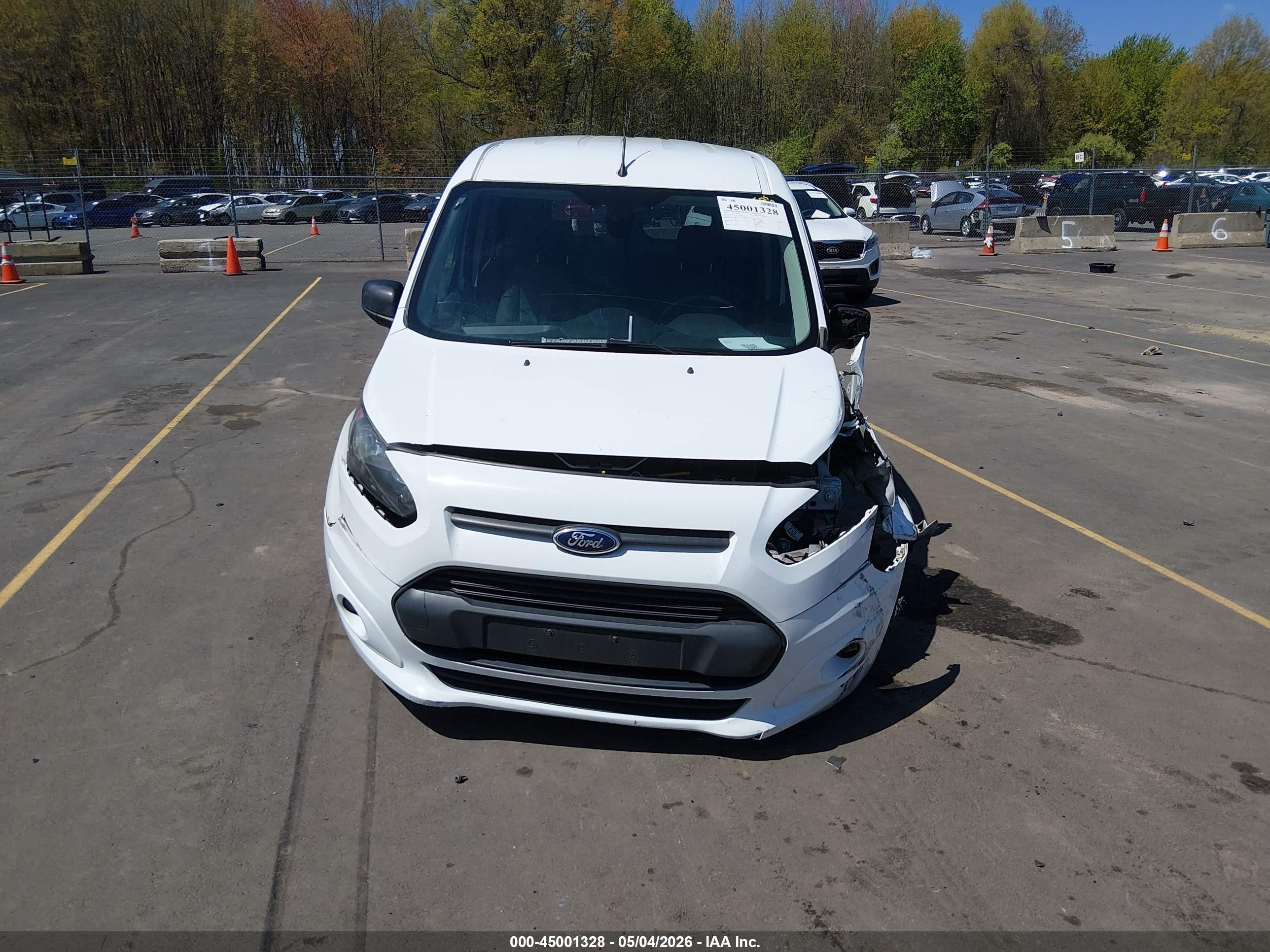2015 Ford Transit Connect Xlt White vin: NM0LS7F71F1217481