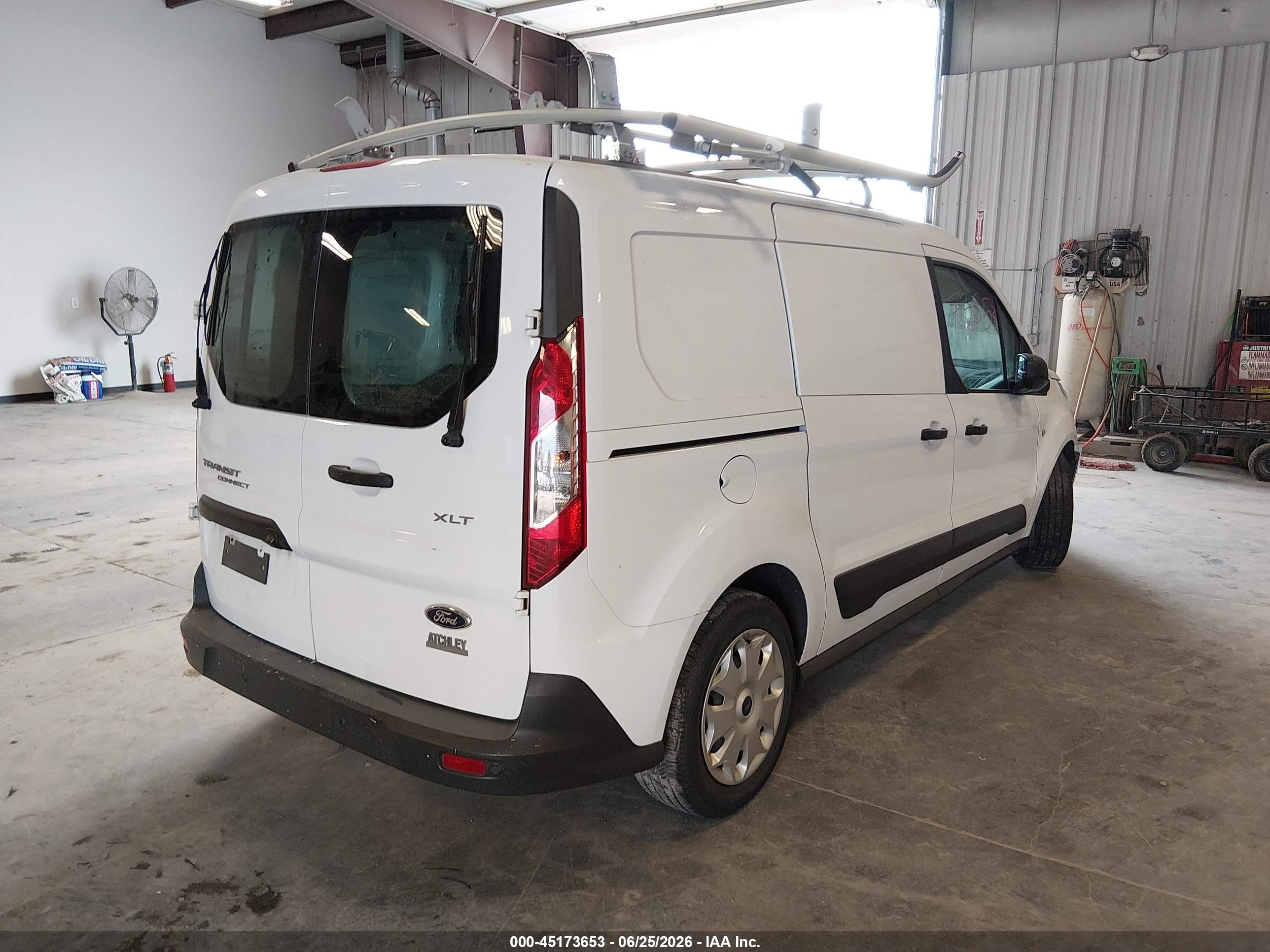 2014 Ford Transit Connect Xlt White vin: NM0LS7F72E1135869