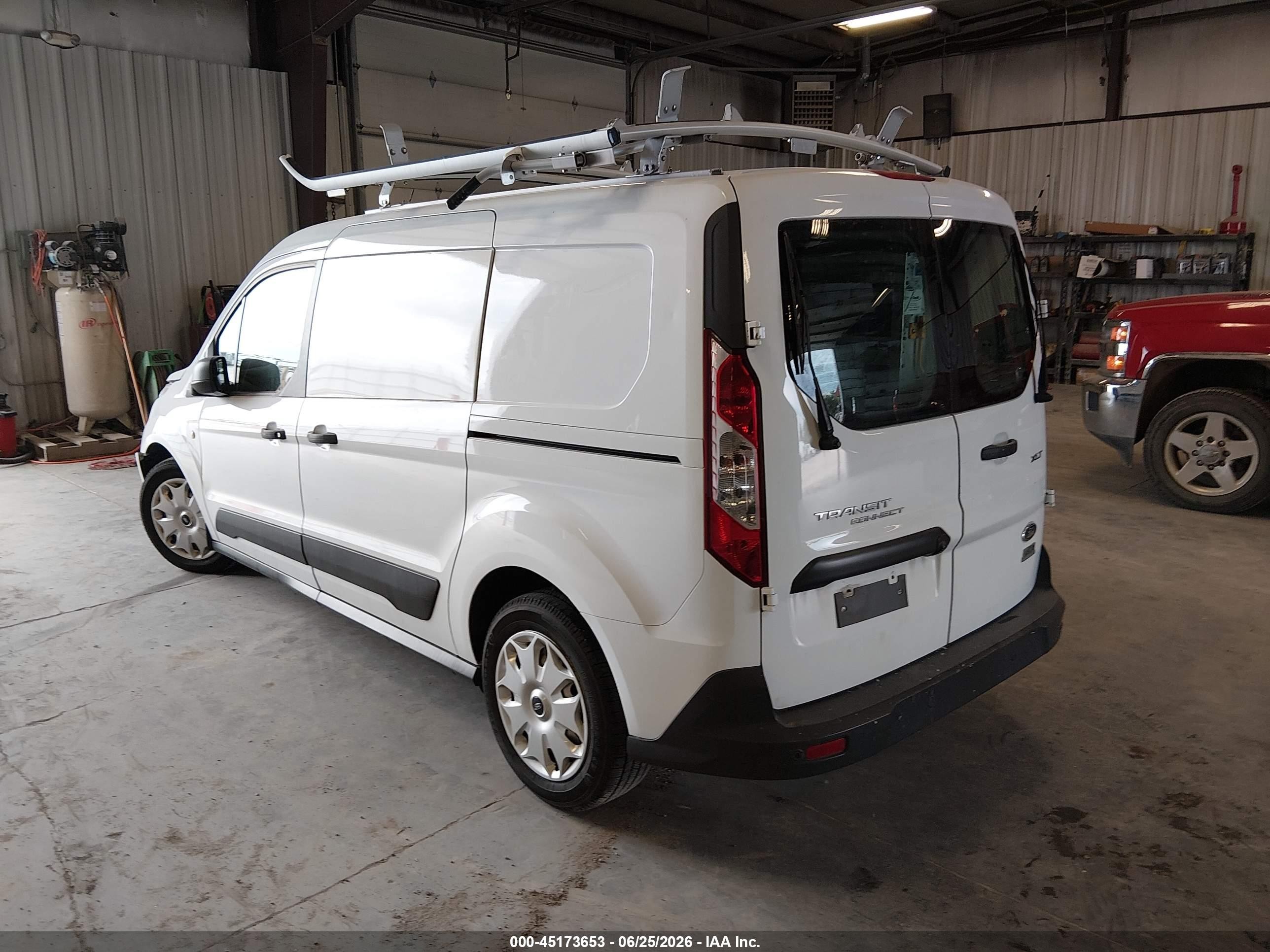 2014 Ford Transit Connect Xlt White vin: NM0LS7F72E1135869