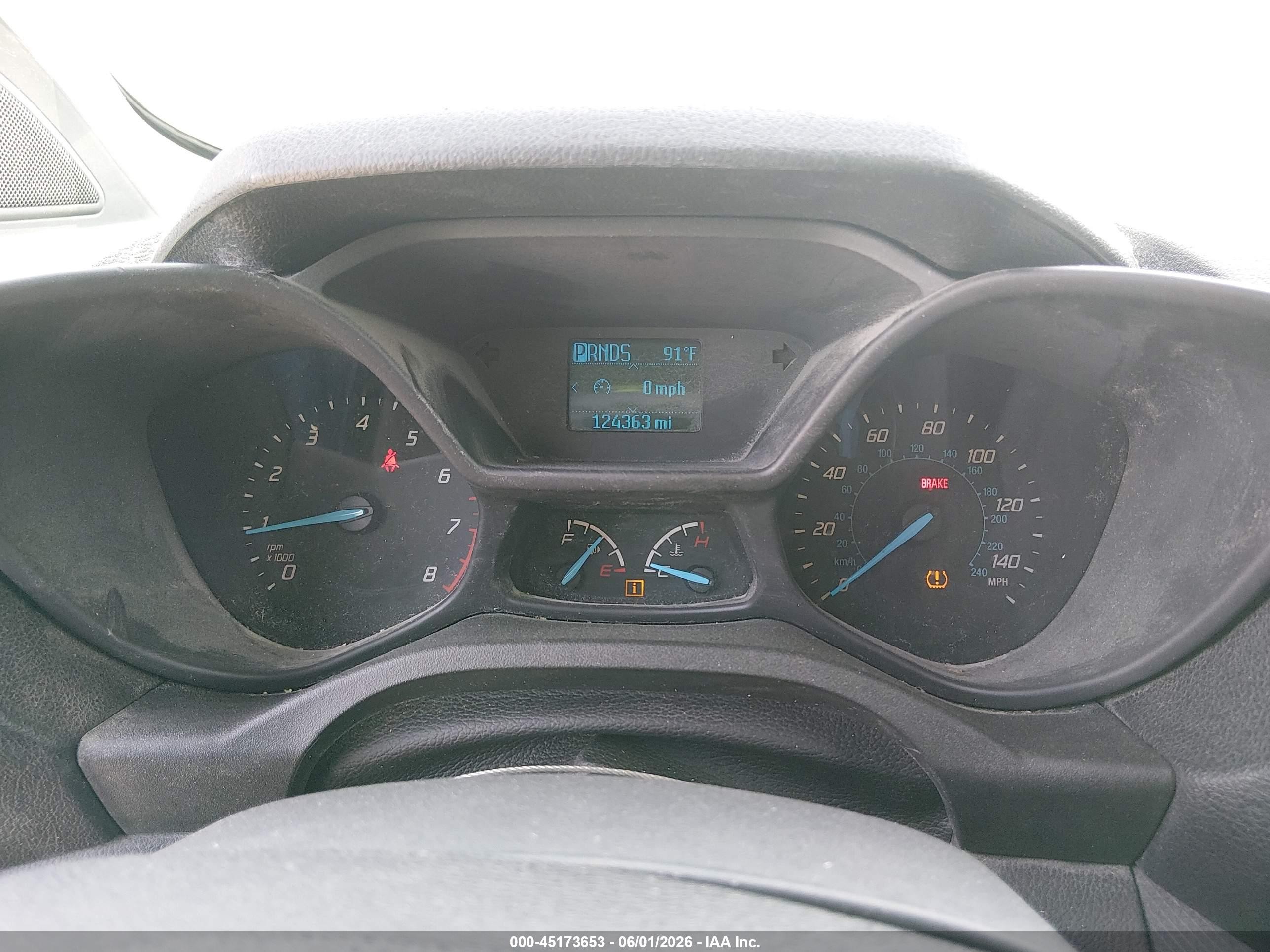 2014 Ford Transit Connect Xlt White vin: NM0LS7F72E1135869