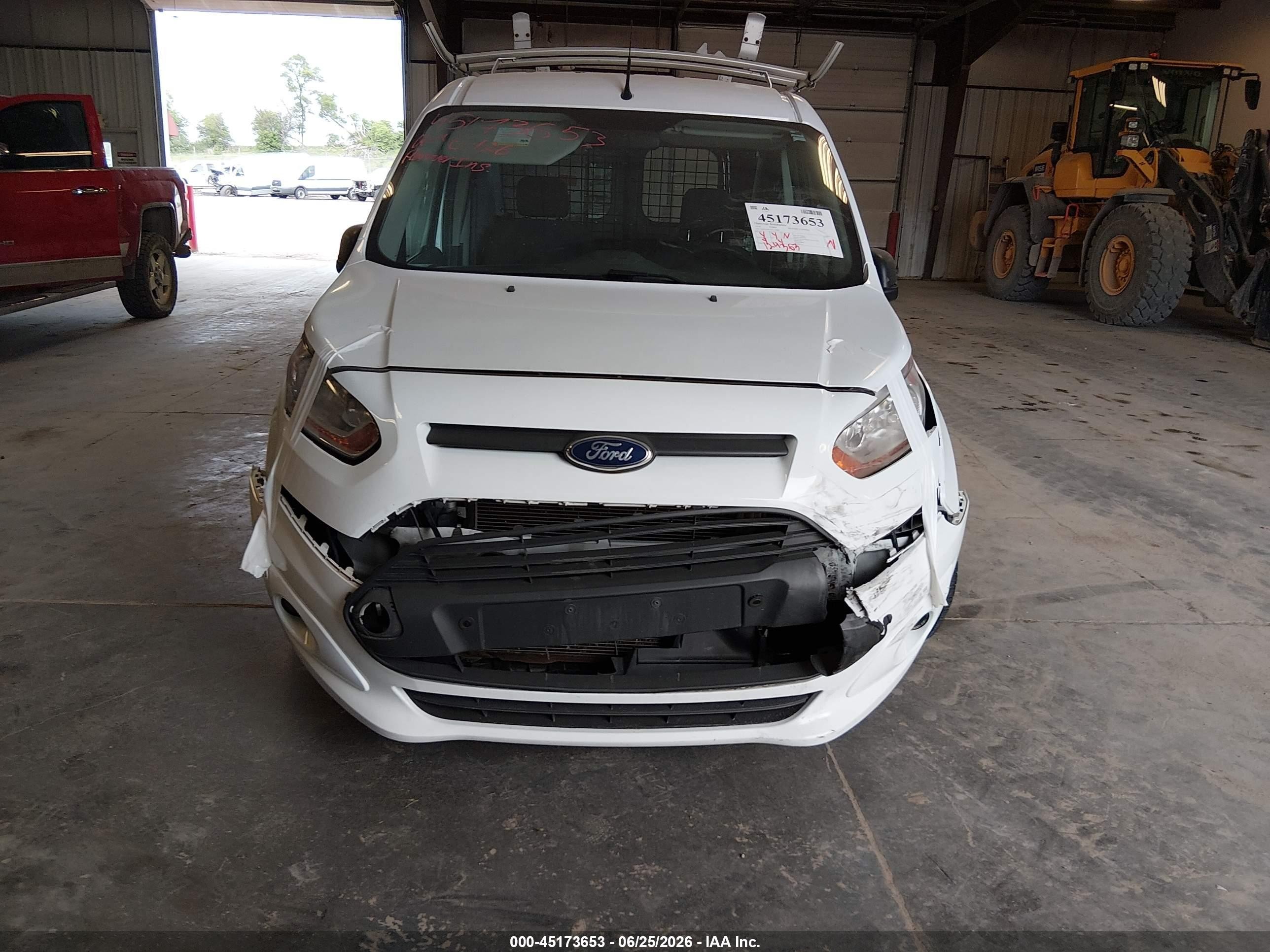 2014 Ford Transit Connect Xlt White vin: NM0LS7F72E1135869