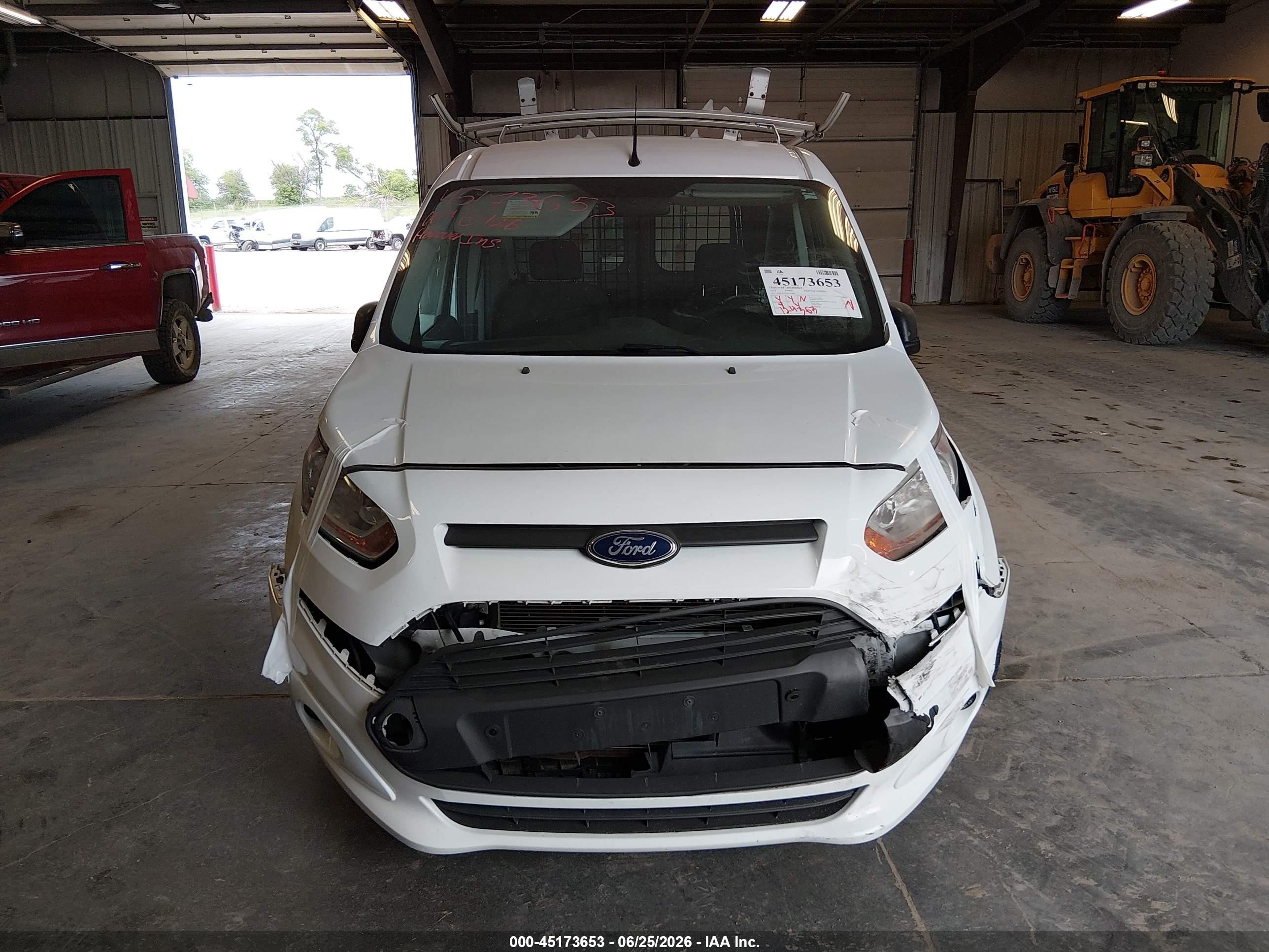 2014 Ford Transit Connect Xlt White vin: NM0LS7F72E1135869