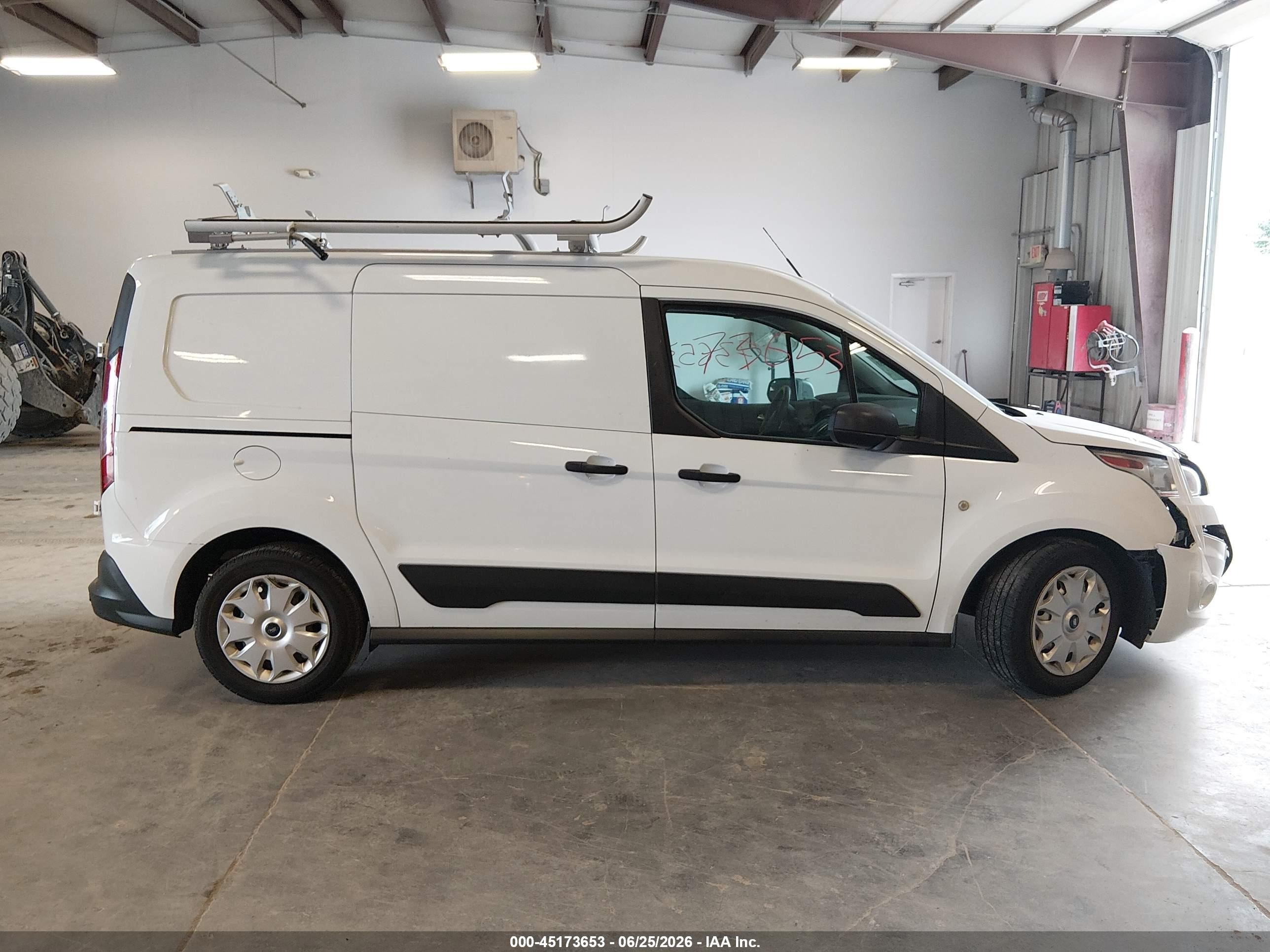 2014 Ford Transit Connect Xlt White vin: NM0LS7F72E1135869