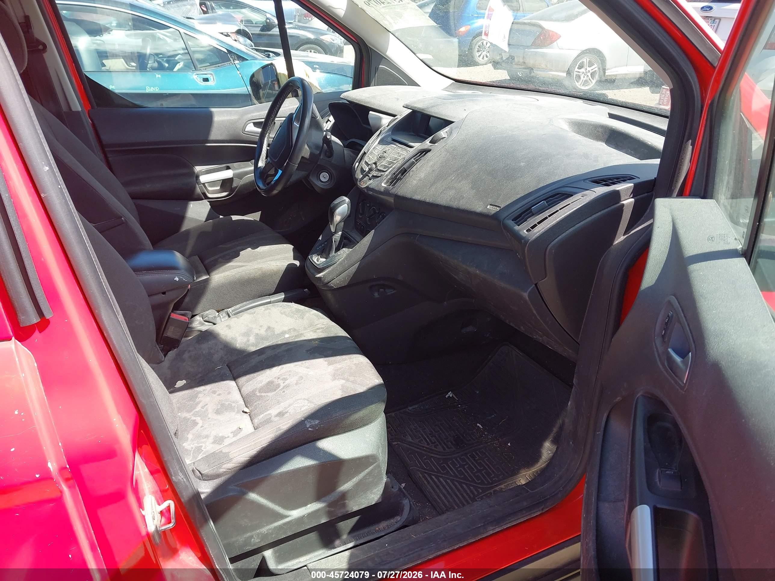 2015 Ford Transit Connect Xlt Red vin: NM0LS7F72F1177105