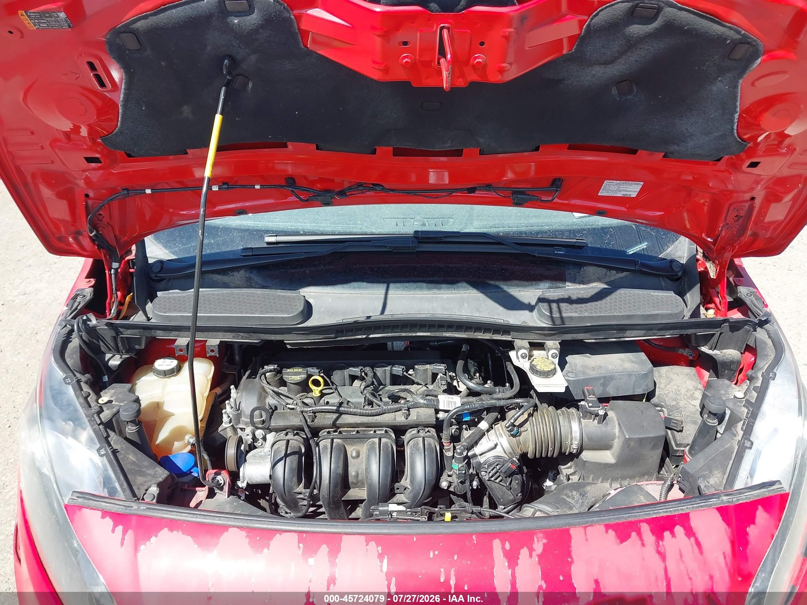2015 Ford Transit Connect Xlt Red vin: NM0LS7F72F1177105