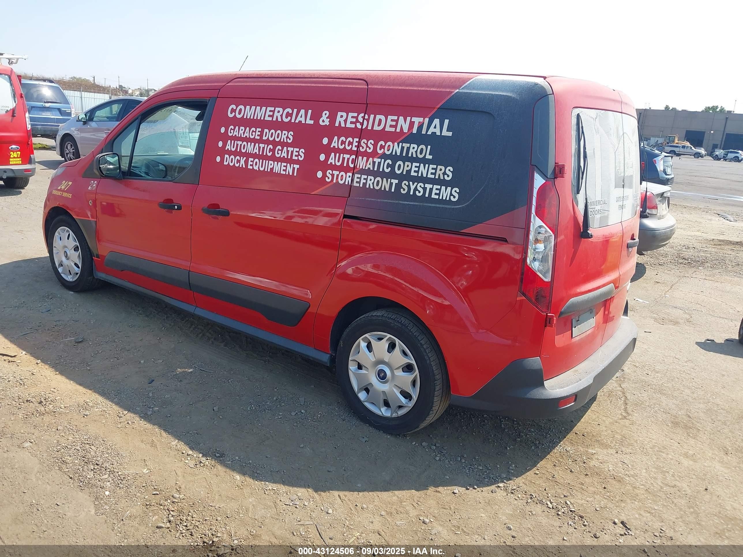 2015 Ford Transit Connect Xlt Красный vin: NM0LS7F72F1205291