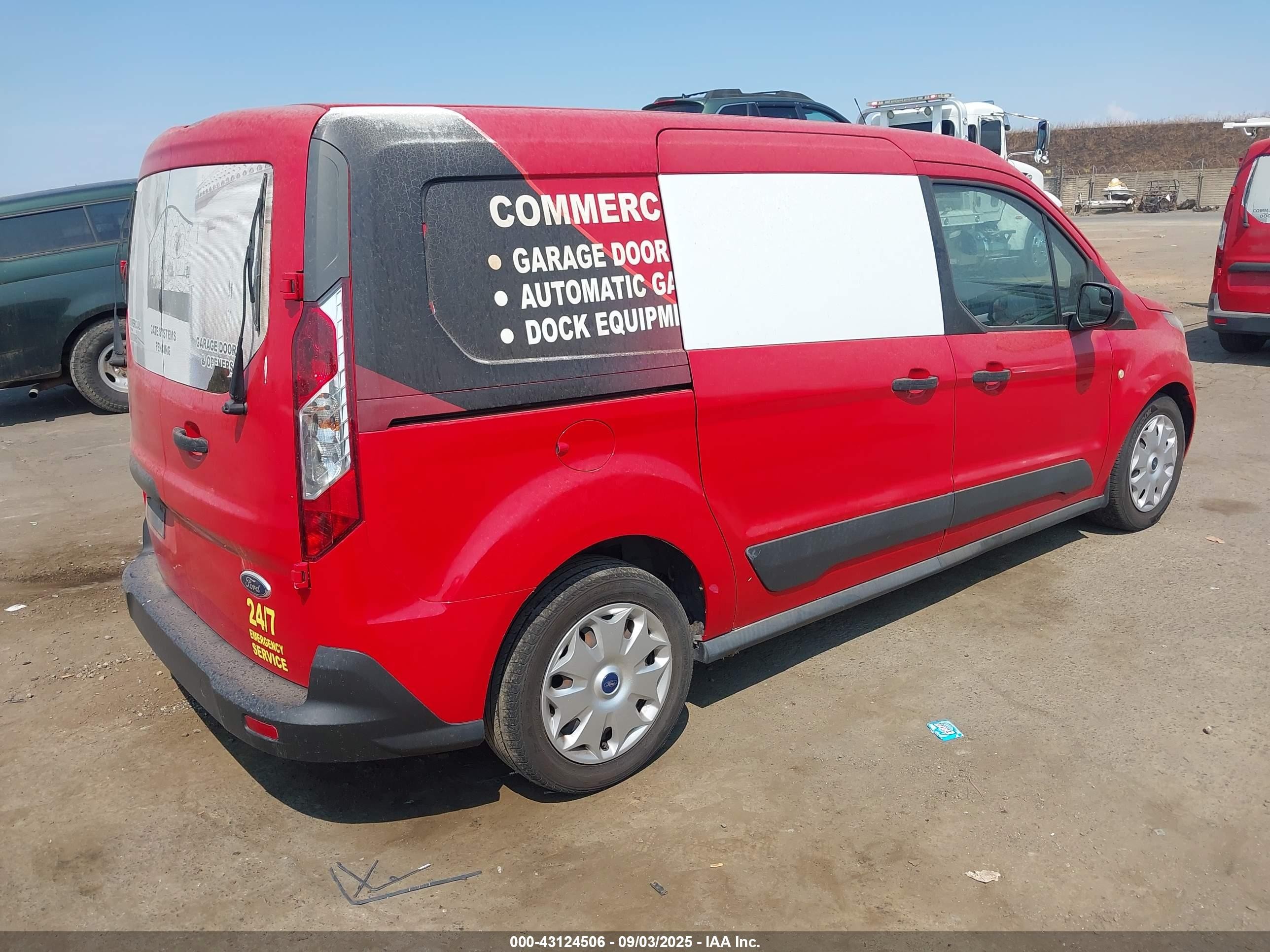 2015 Ford Transit Connect Xlt Красный vin: NM0LS7F72F1205291