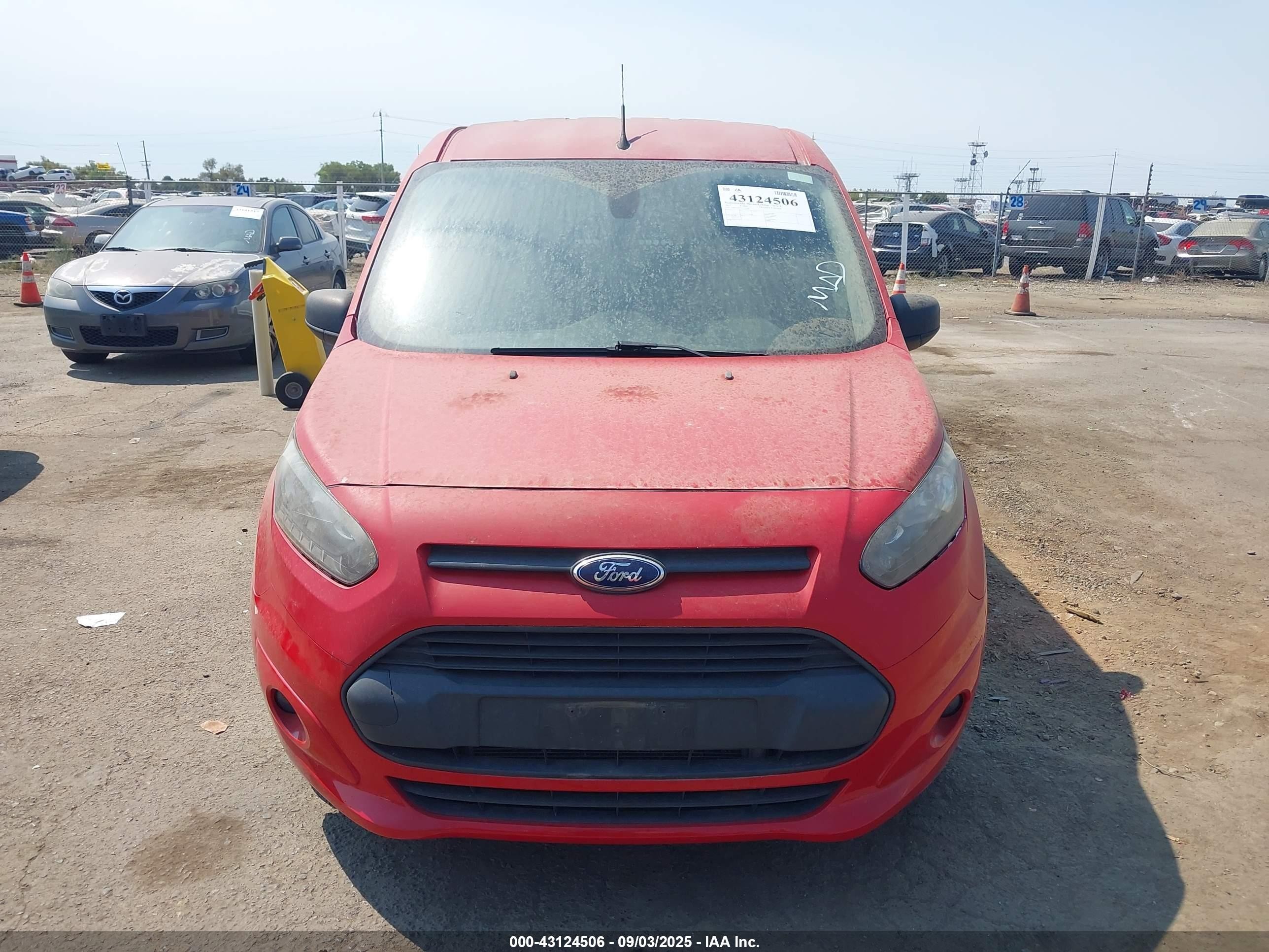 2015 Ford Transit Connect Xlt Красный vin: NM0LS7F72F1205291
