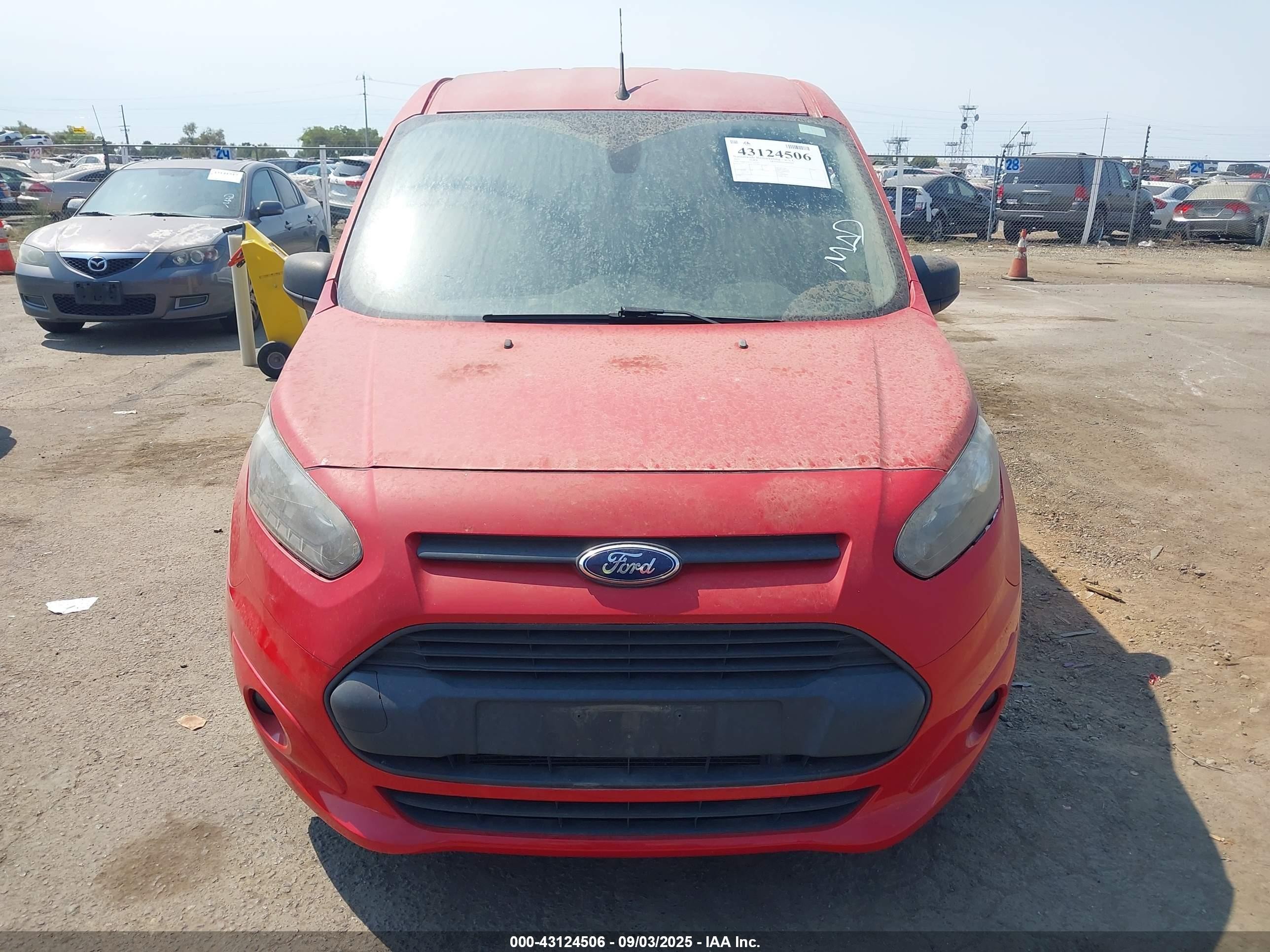 2015 Ford Transit Connect Xlt Красный vin: NM0LS7F72F1205291