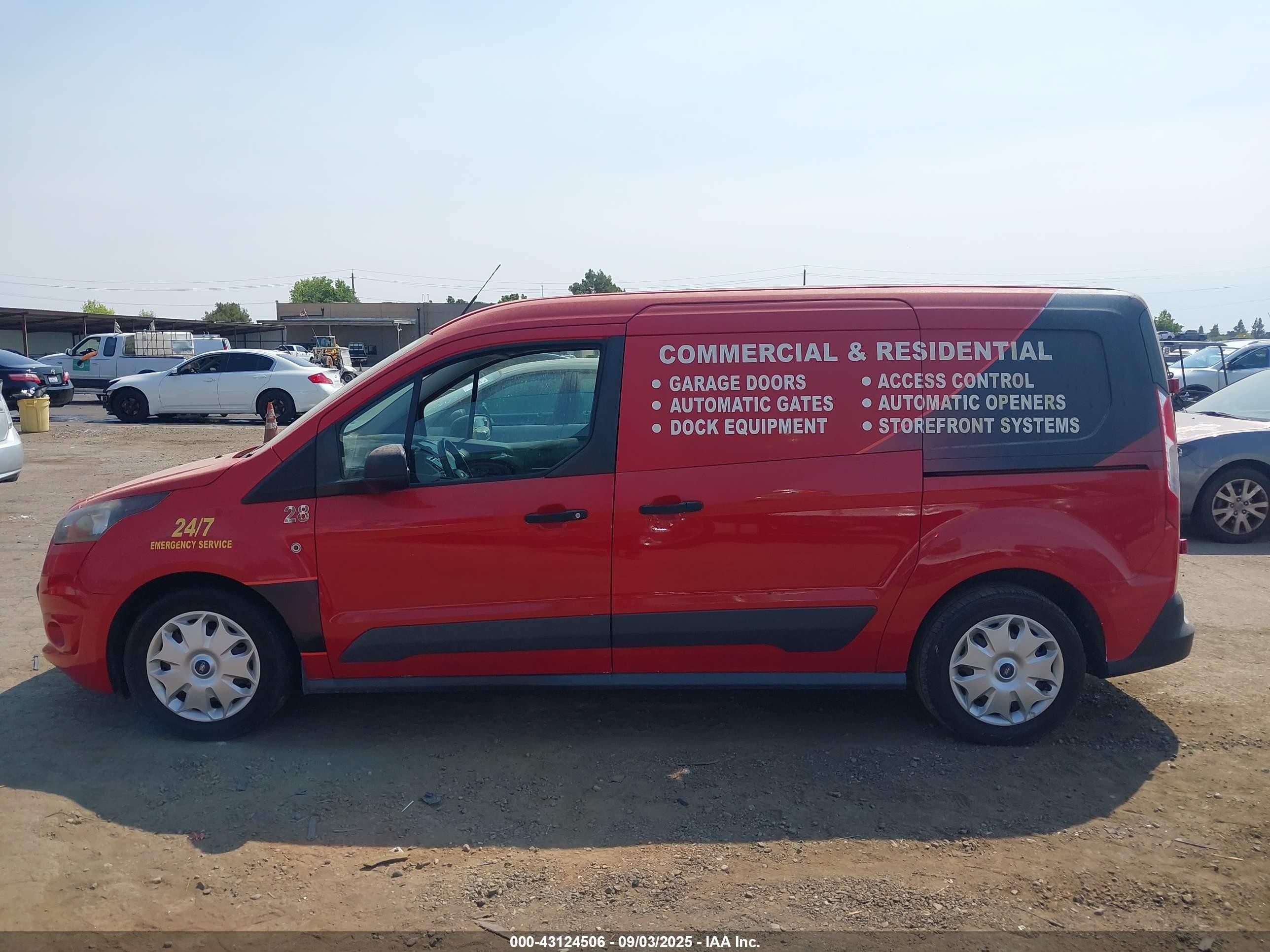2015 Ford Transit Connect Xlt Красный vin: NM0LS7F72F1205291