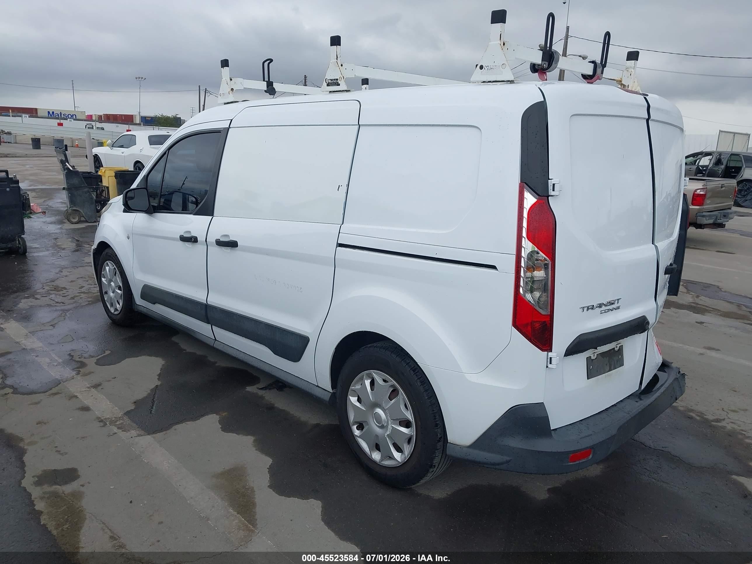 2015 Ford Transit Connect Xlt White vin: NM0LS7F72F1223564