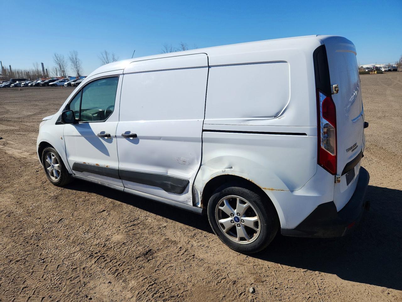 2014 Ford Transit Connect Xlt White vin: NM0LS7F73E1146296