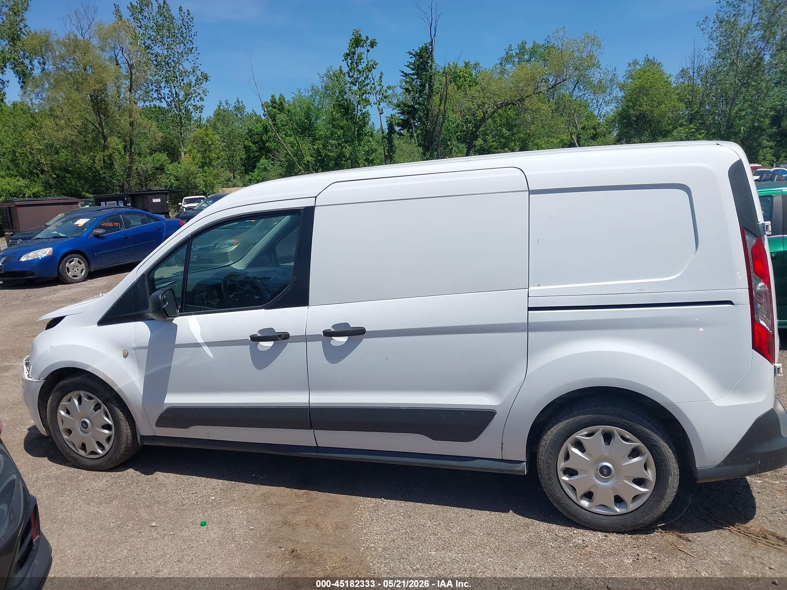 2015 Ford Transit Connect Xlt White vin: NM0LS7F73F1217157