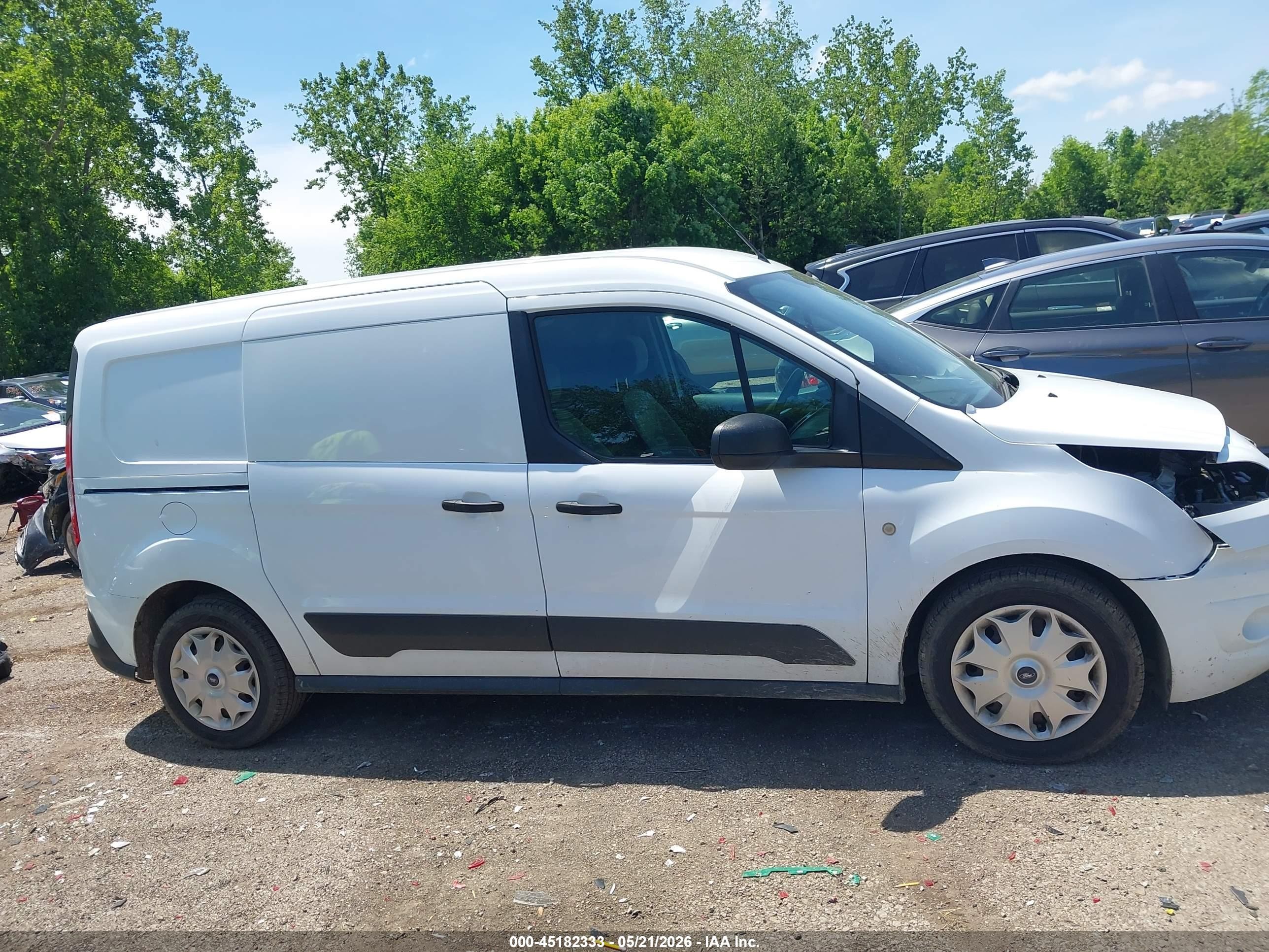 2015 Ford Transit Connect Xlt White vin: NM0LS7F73F1217157