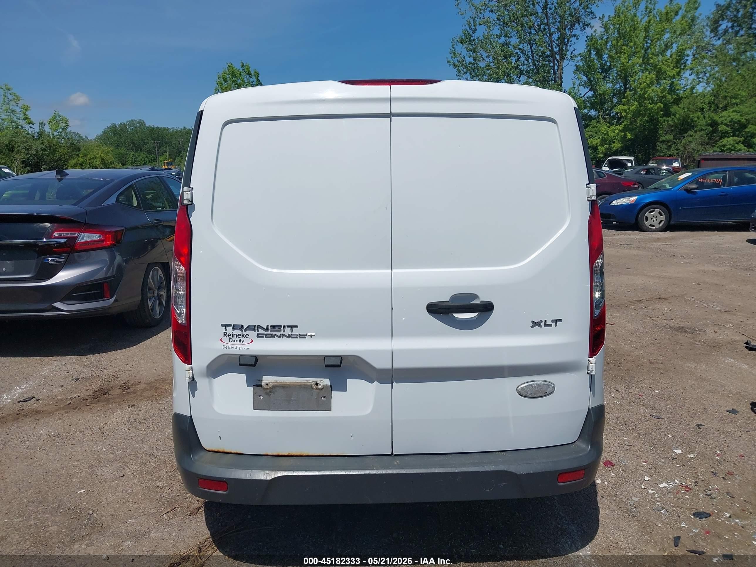 2015 Ford Transit Connect Xlt White vin: NM0LS7F73F1217157