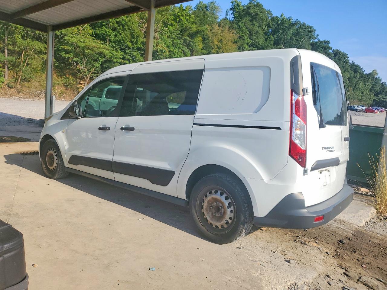 2014 Ford Transit Connect Xlt White vin: NM0LS7F74E1150065