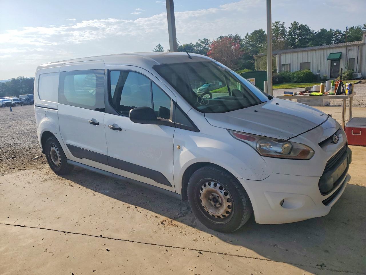 2014 Ford Transit Connect Xlt White vin: NM0LS7F74E1150065