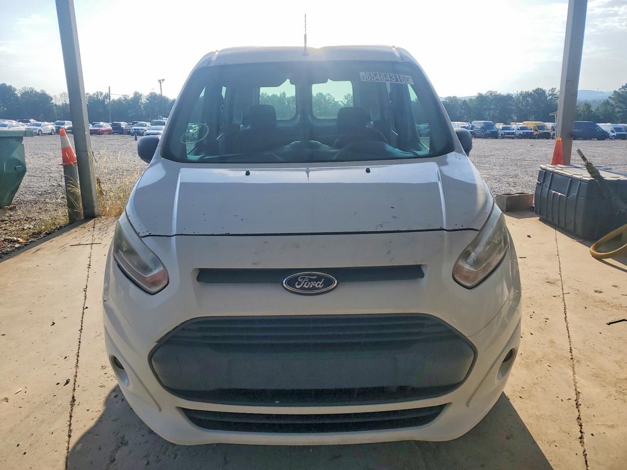 2014 Ford Transit Connect Xlt White vin: NM0LS7F74E1150065