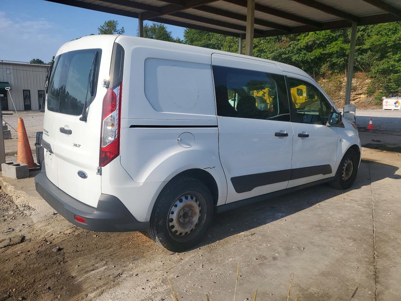 2014 Ford Transit Connect Xlt White vin: NM0LS7F74E1150065