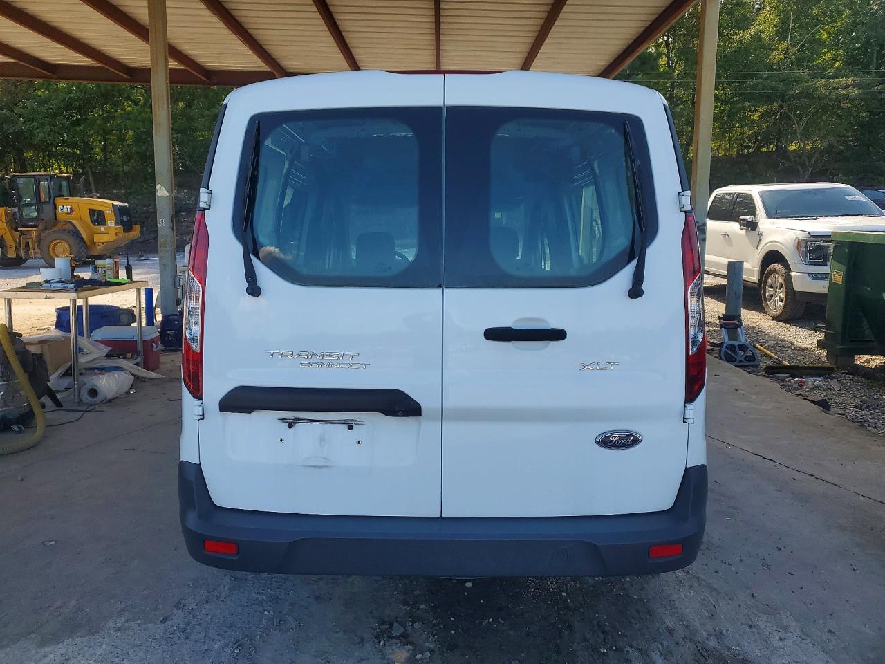 2014 Ford Transit Connect Xlt White vin: NM0LS7F74E1150065