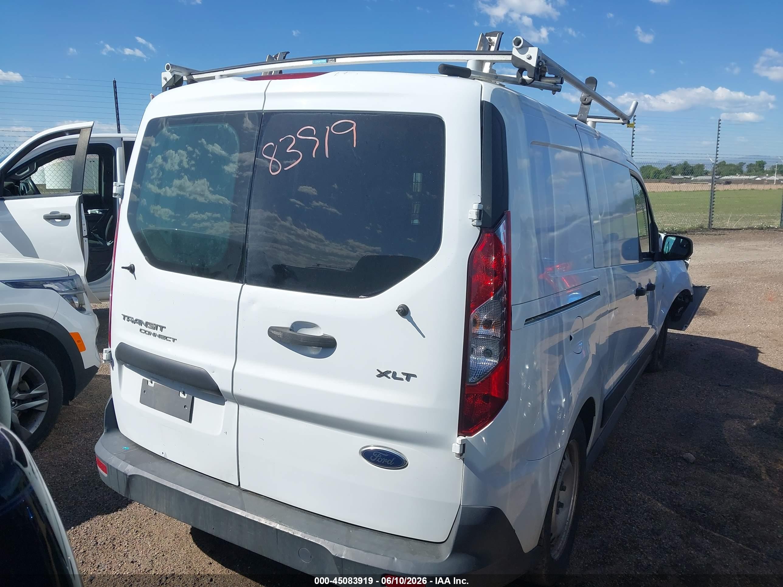 2015 Ford Transit Connect Xlt White vin: NM0LS7F74F1178224
