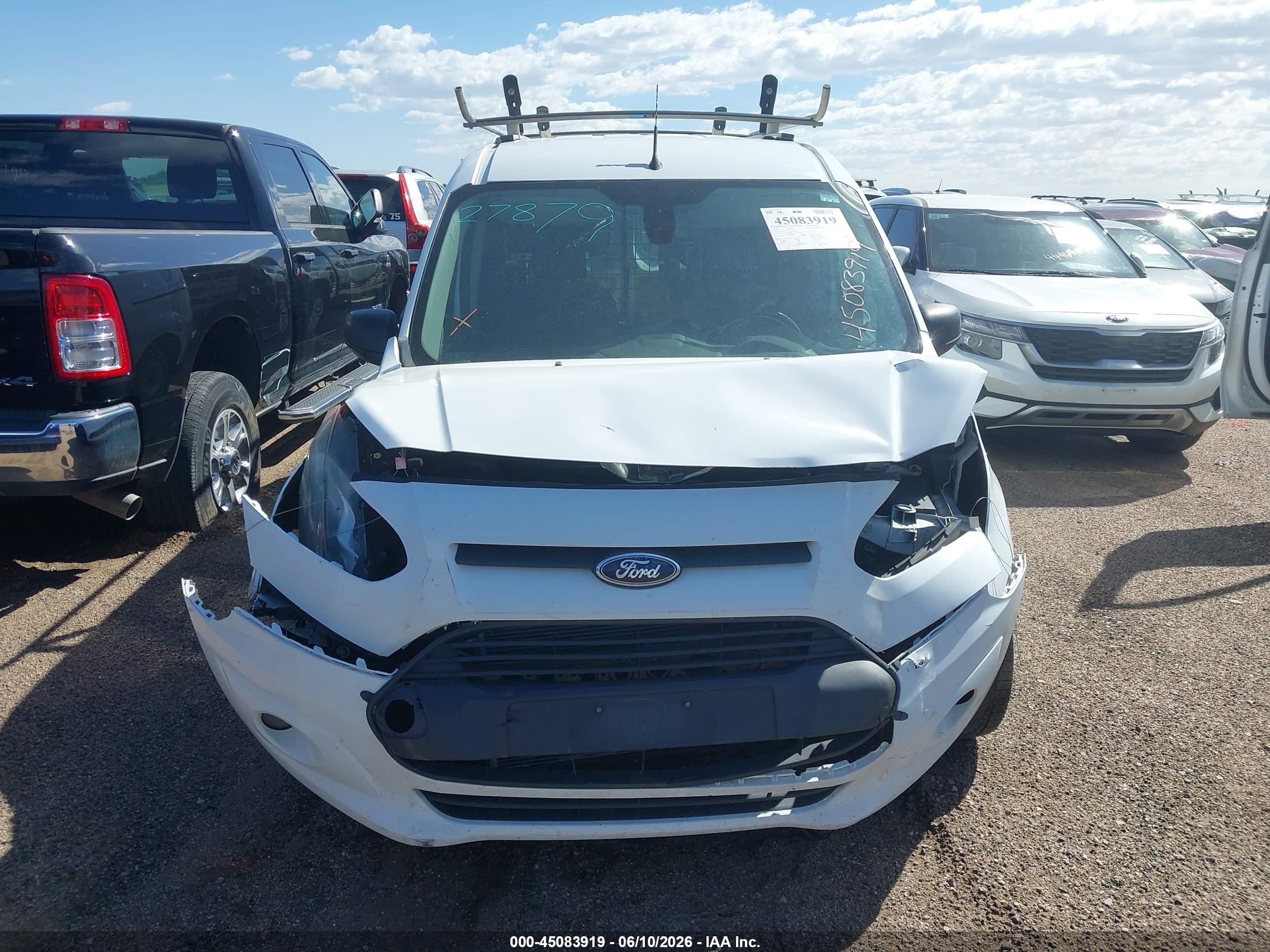 2015 Ford Transit Connect Xlt White vin: NM0LS7F74F1178224