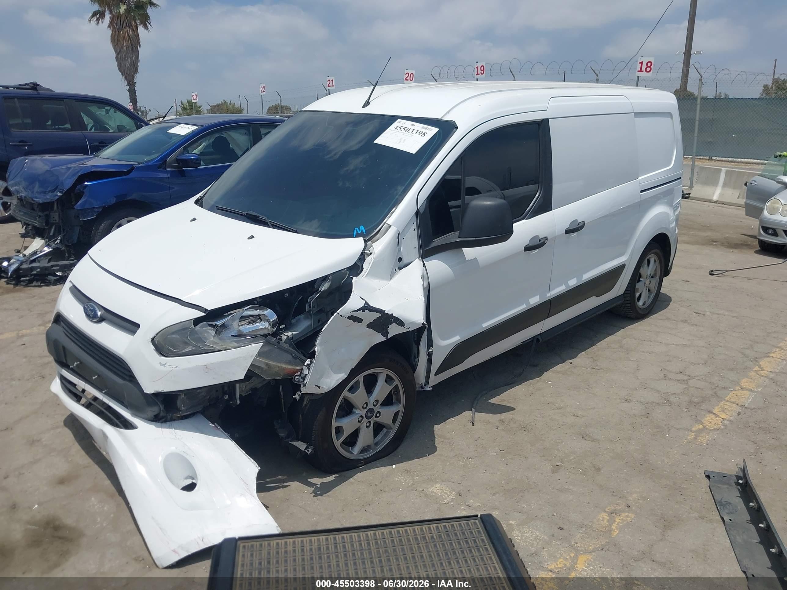 2015 Ford Transit Connect Xlt White vin: NM0LS7F74F1218902