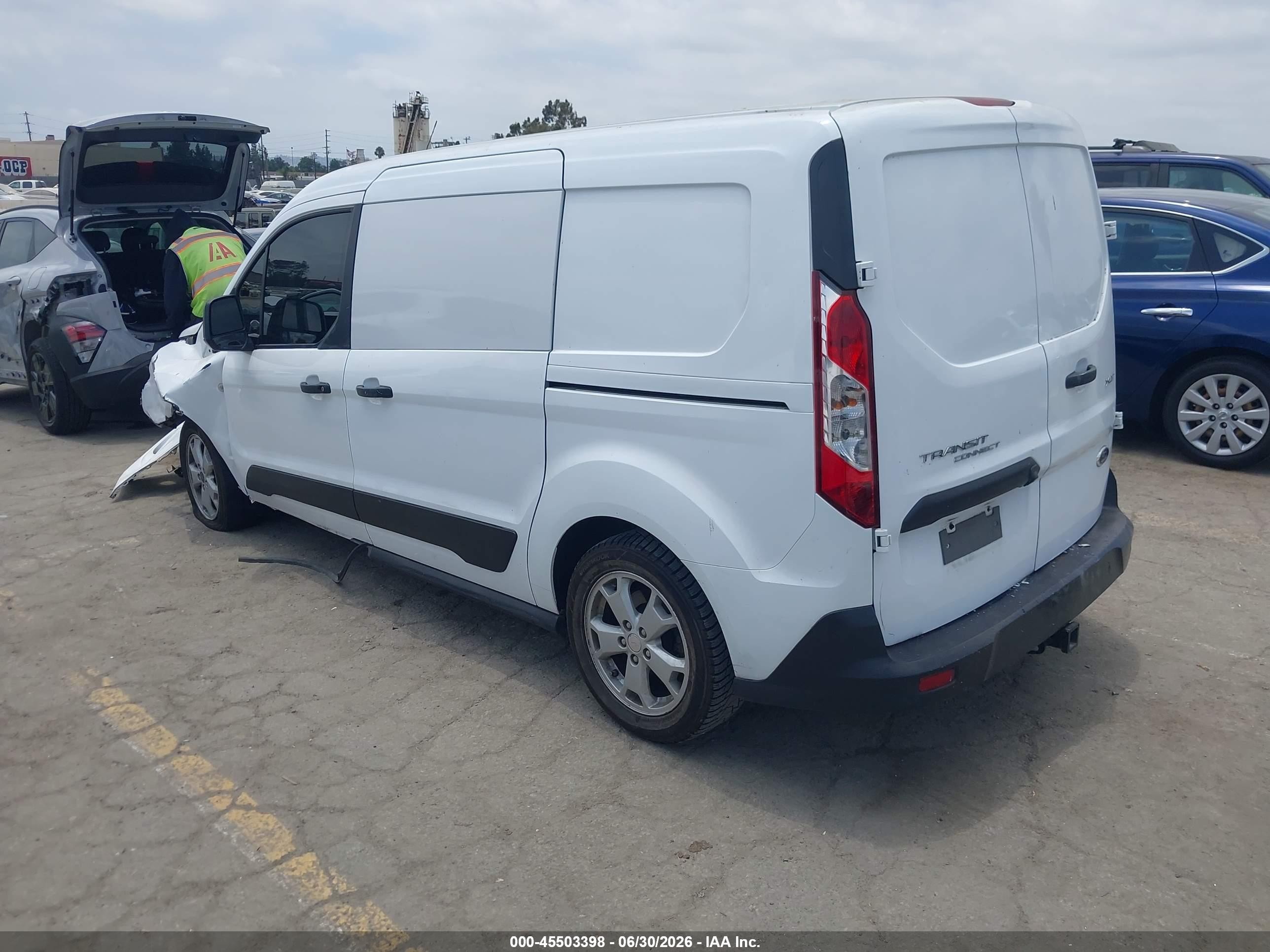 2015 Ford Transit Connect Xlt White vin: NM0LS7F74F1218902
