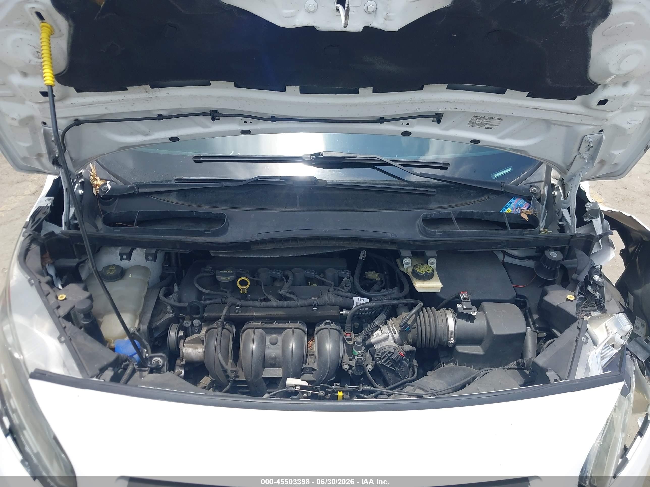 2015 Ford Transit Connect Xlt White vin: NM0LS7F74F1218902