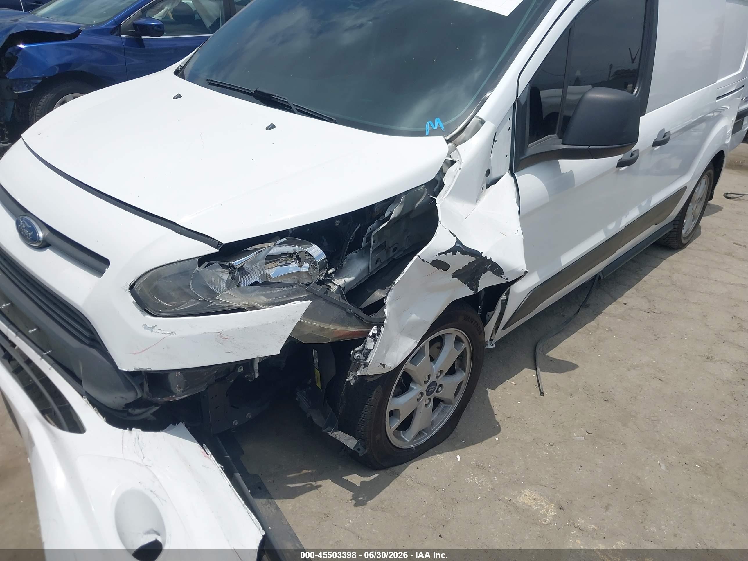 2015 Ford Transit Connect Xlt White vin: NM0LS7F74F1218902