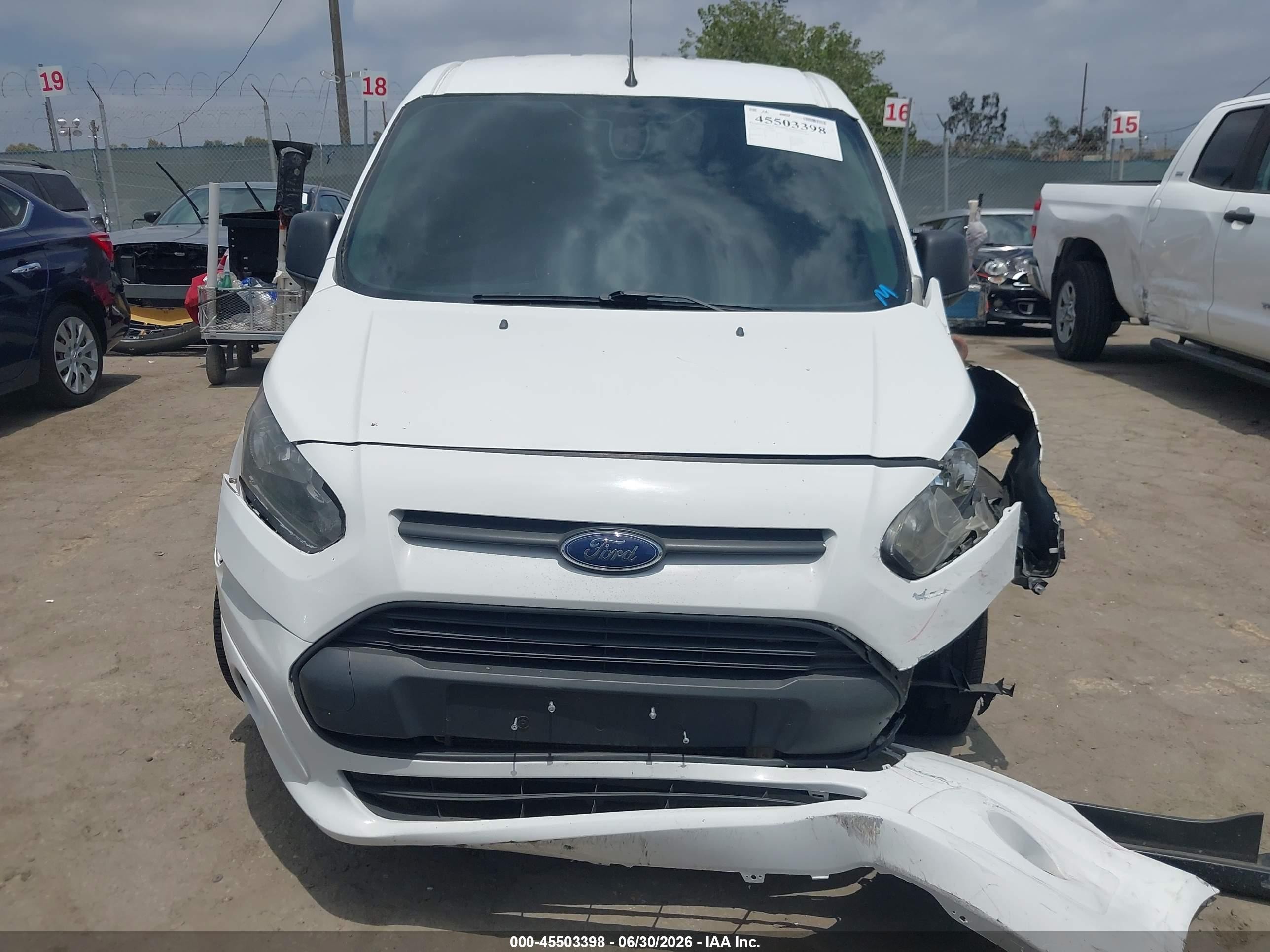 2015 Ford Transit Connect Xlt White vin: NM0LS7F74F1218902
