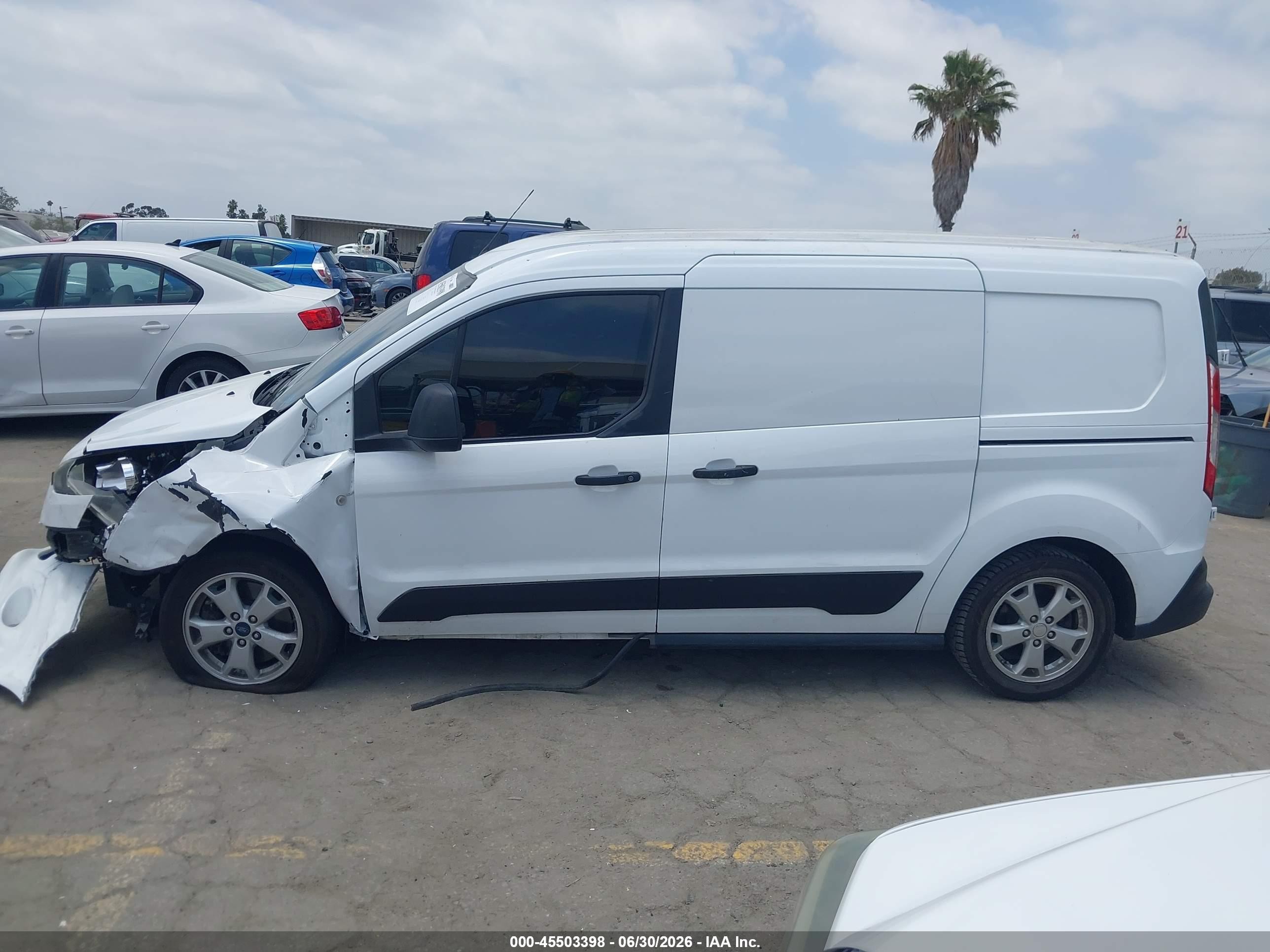2015 Ford Transit Connect Xlt White vin: NM0LS7F74F1218902