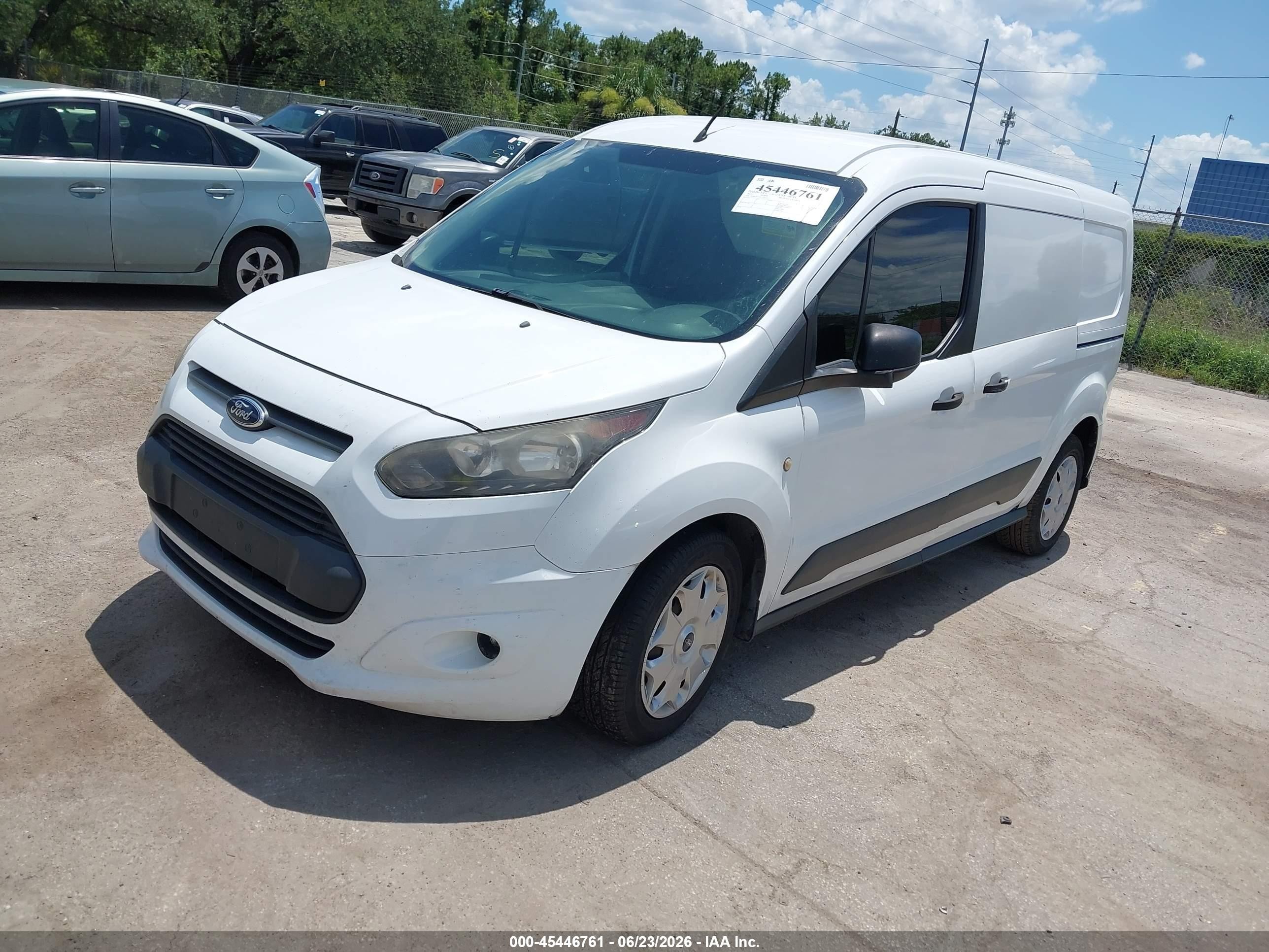 2015 Ford Transit Connect Xlt White vin: NM0LS7F75F1185361
