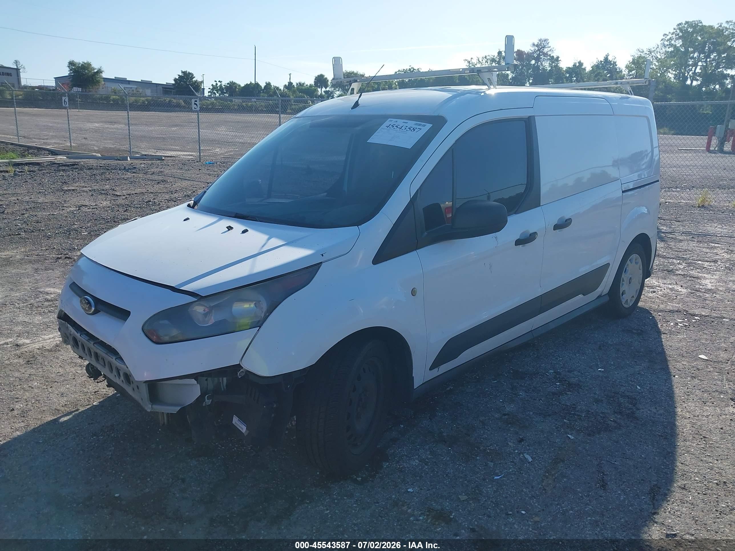 2015 Ford Transit Connect Xlt White vin: NM0LS7F75F1207701