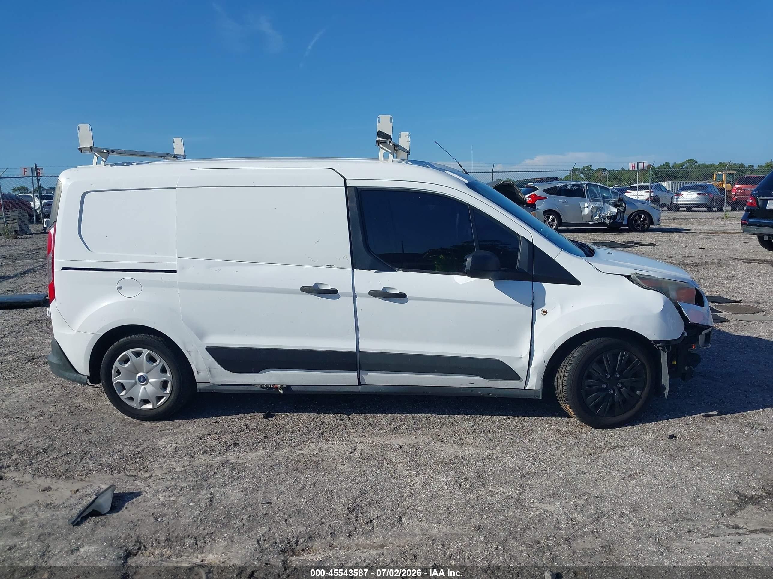 2015 Ford Transit Connect Xlt White vin: NM0LS7F75F1207701