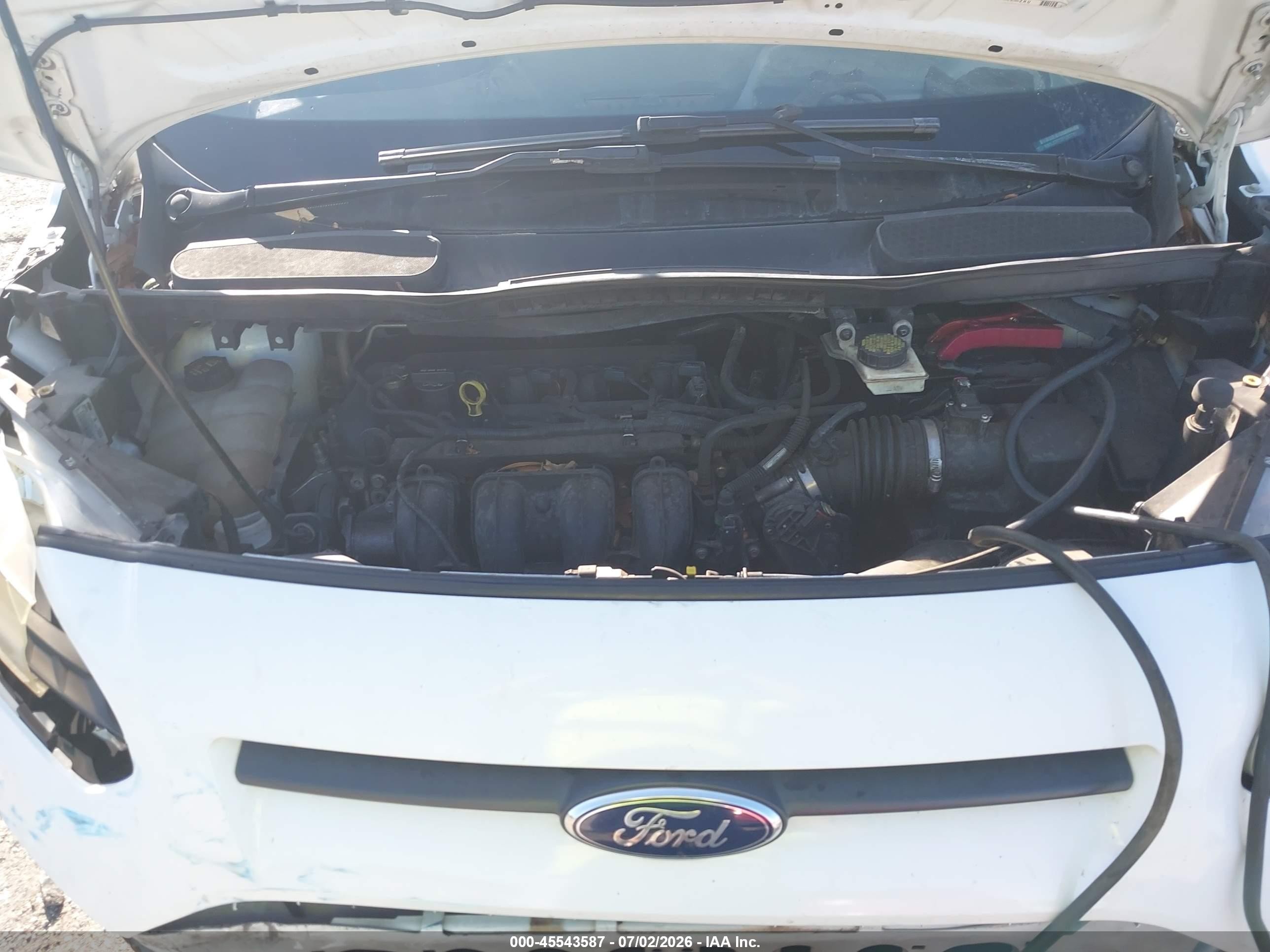 2015 Ford Transit Connect Xlt White vin: NM0LS7F75F1207701
