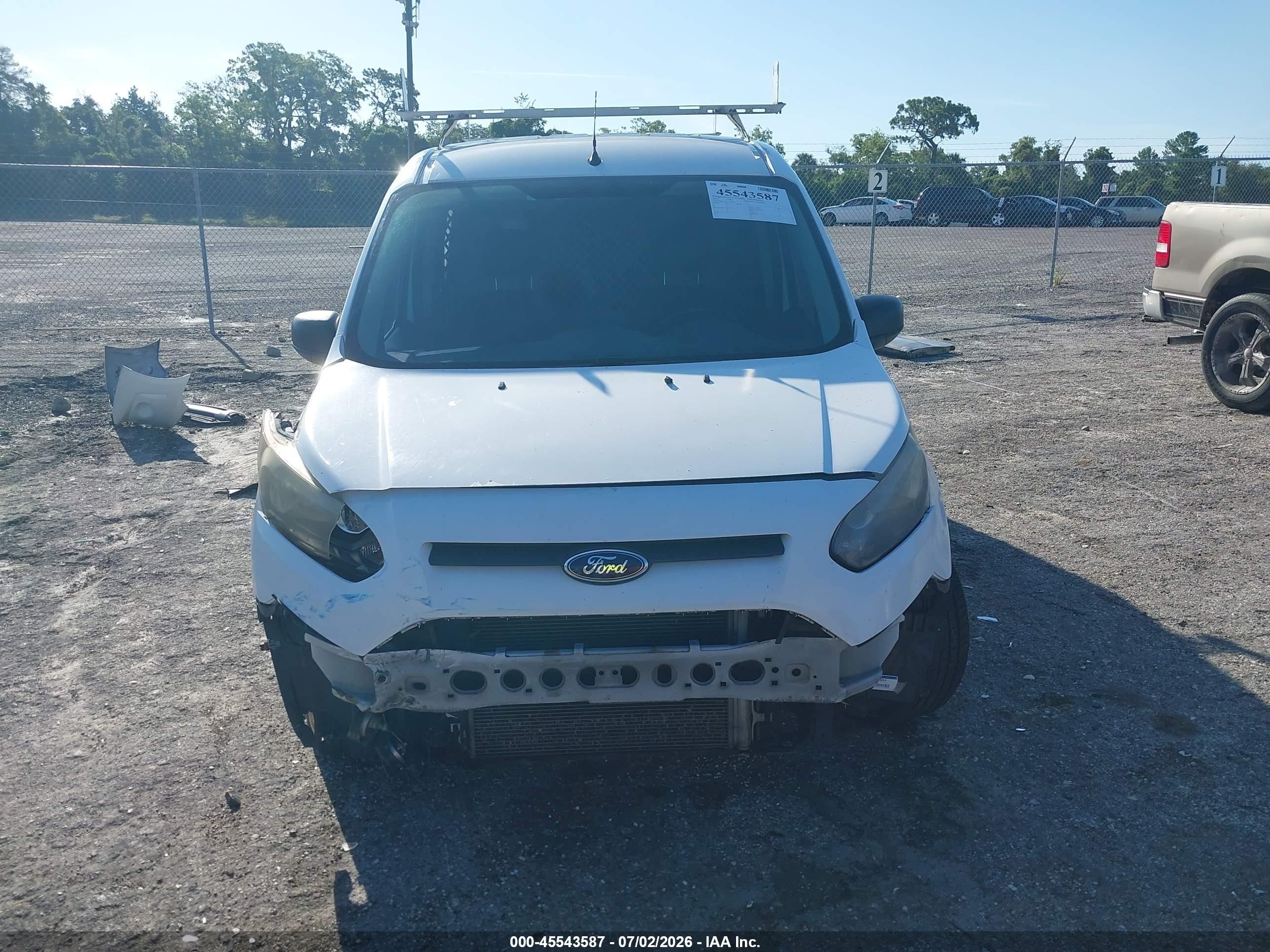 2015 Ford Transit Connect Xlt White vin: NM0LS7F75F1207701