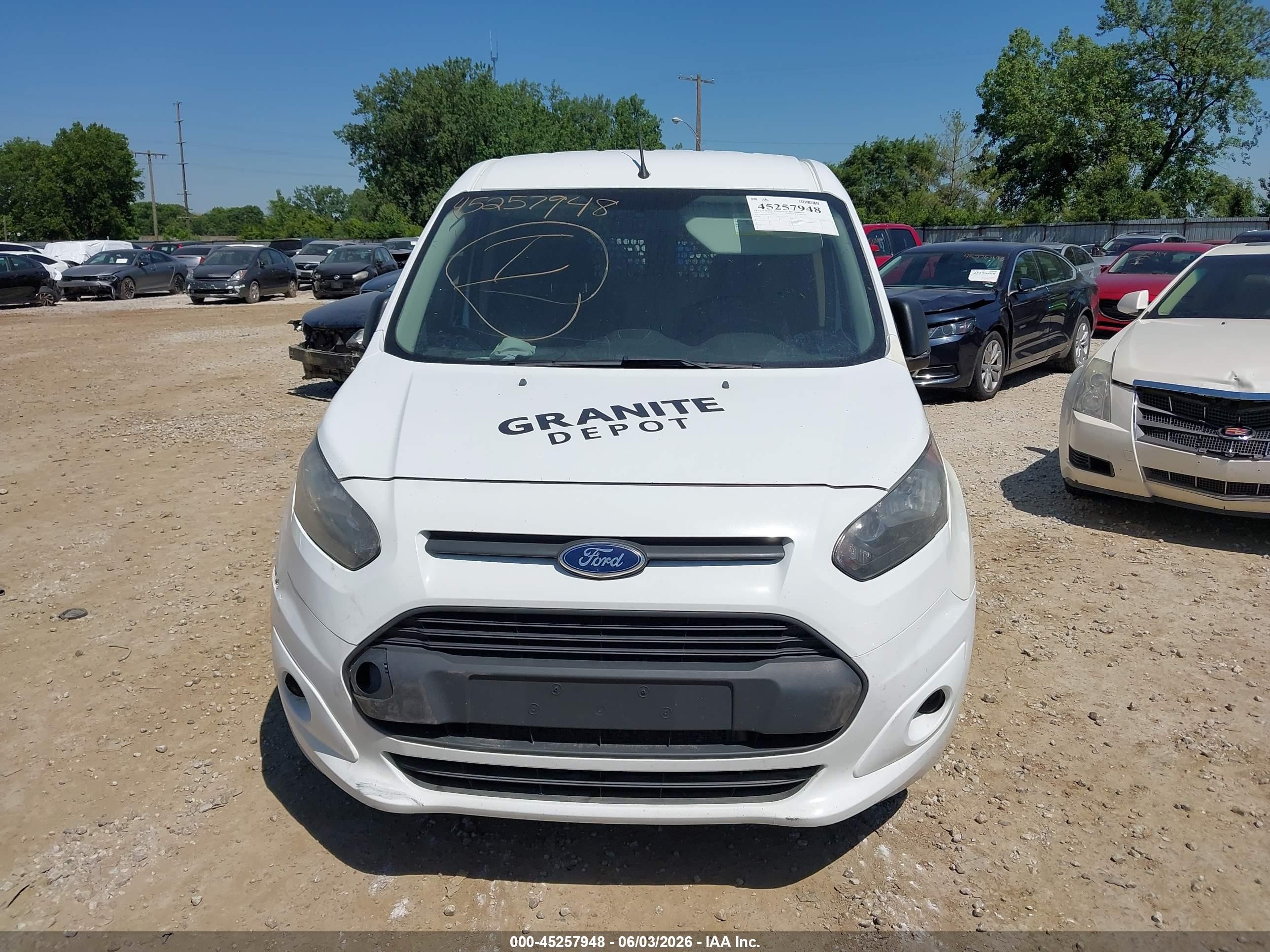 2015 Ford Transit Connect Xlt White vin: NM0LS7F75F1222327