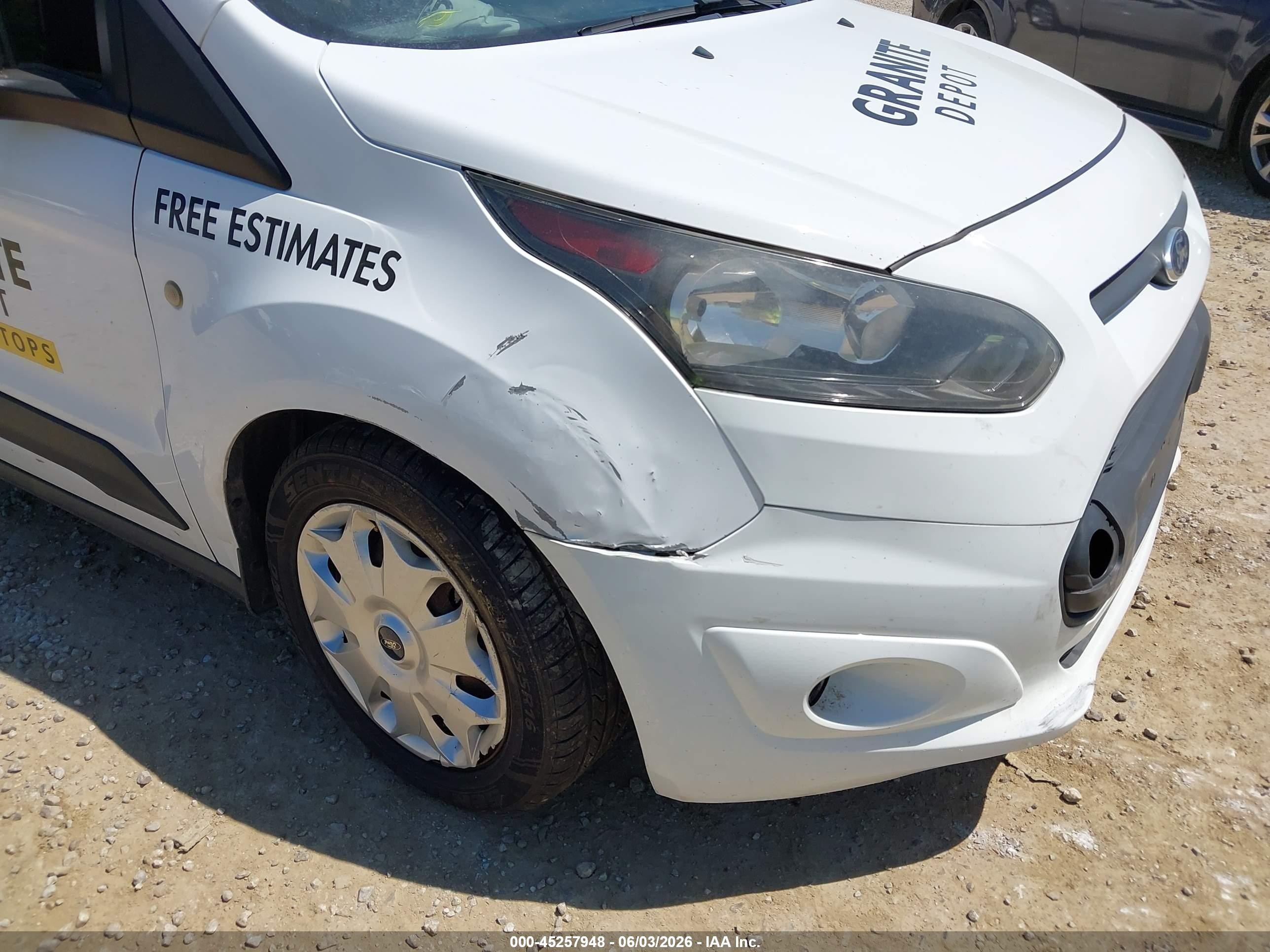 2015 Ford Transit Connect Xlt White vin: NM0LS7F75F1222327