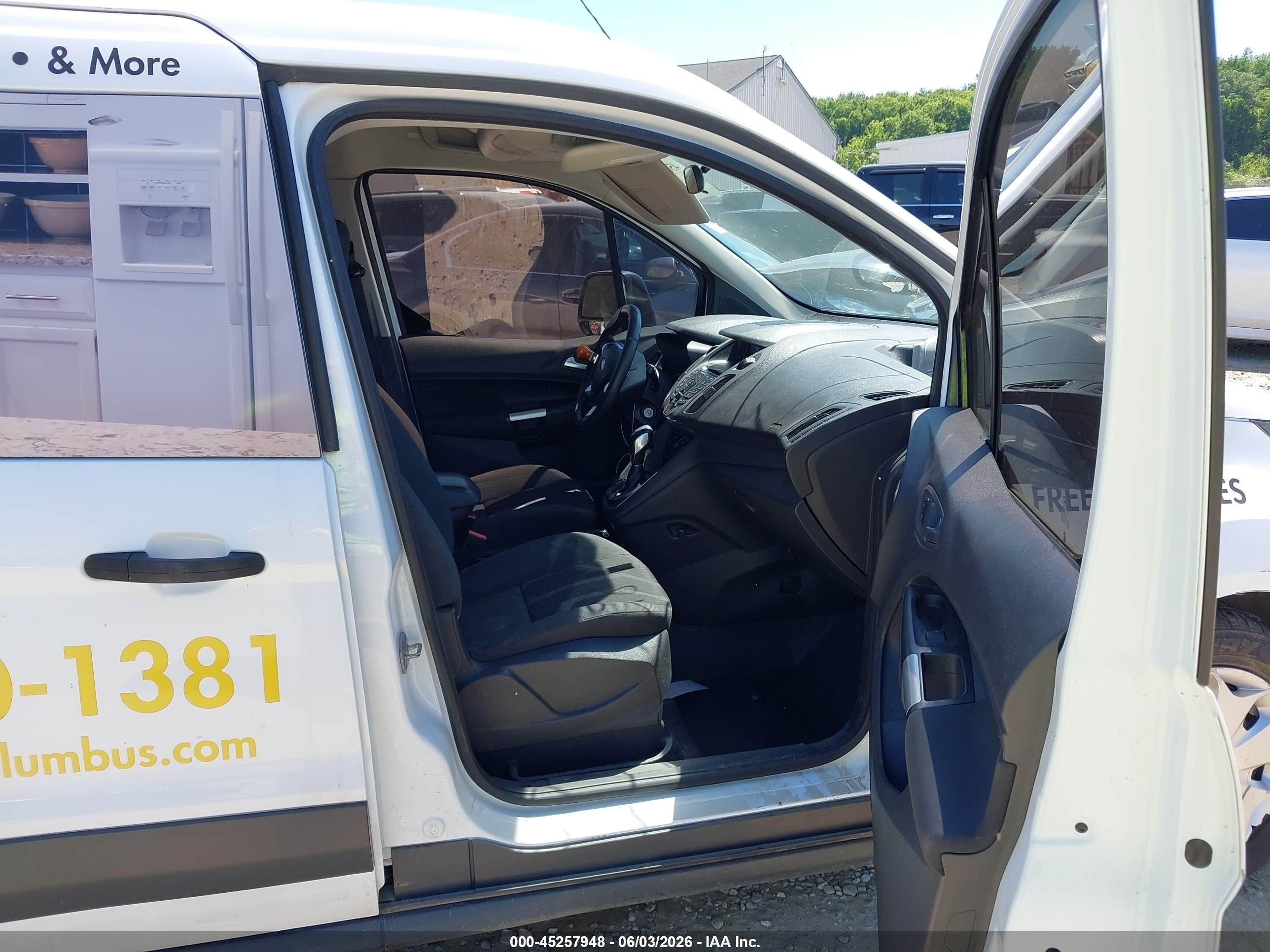 2015 Ford Transit Connect Xlt White vin: NM0LS7F75F1222327