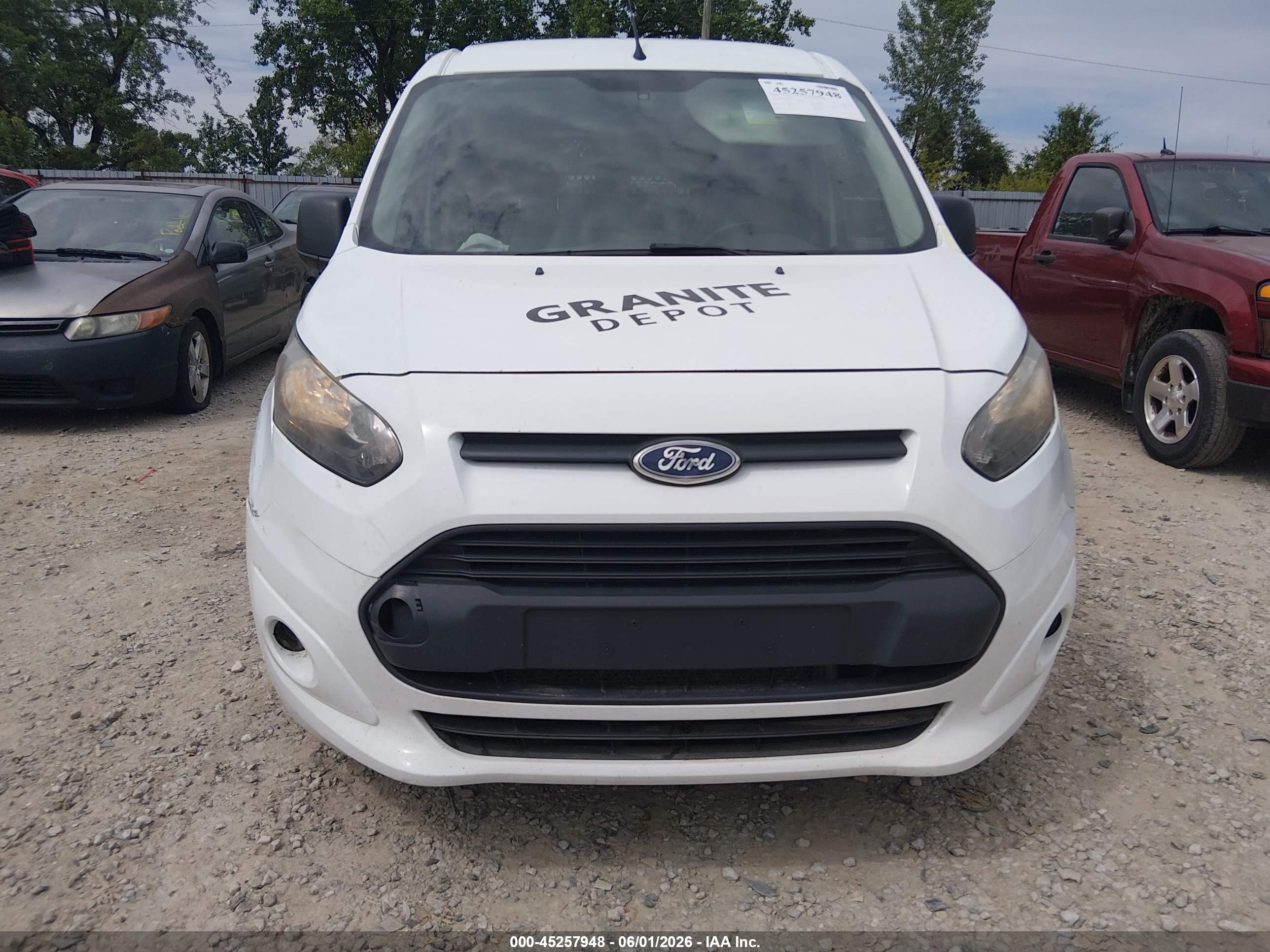 2015 Ford Transit Connect Xlt White vin: NM0LS7F75F1222327