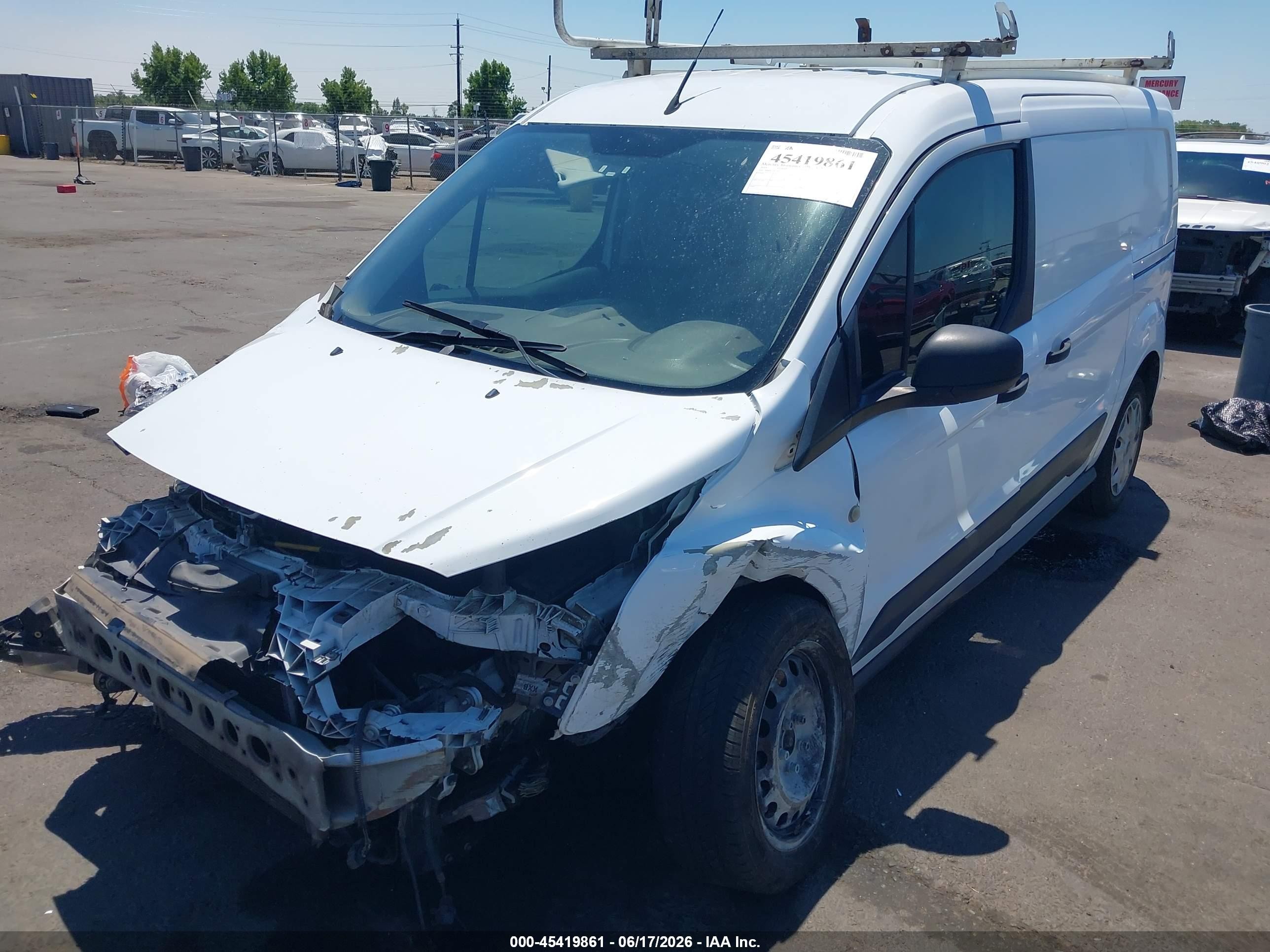2015 Ford Transit Connect Xlt Белый vin: NM0LS7F75F1227253