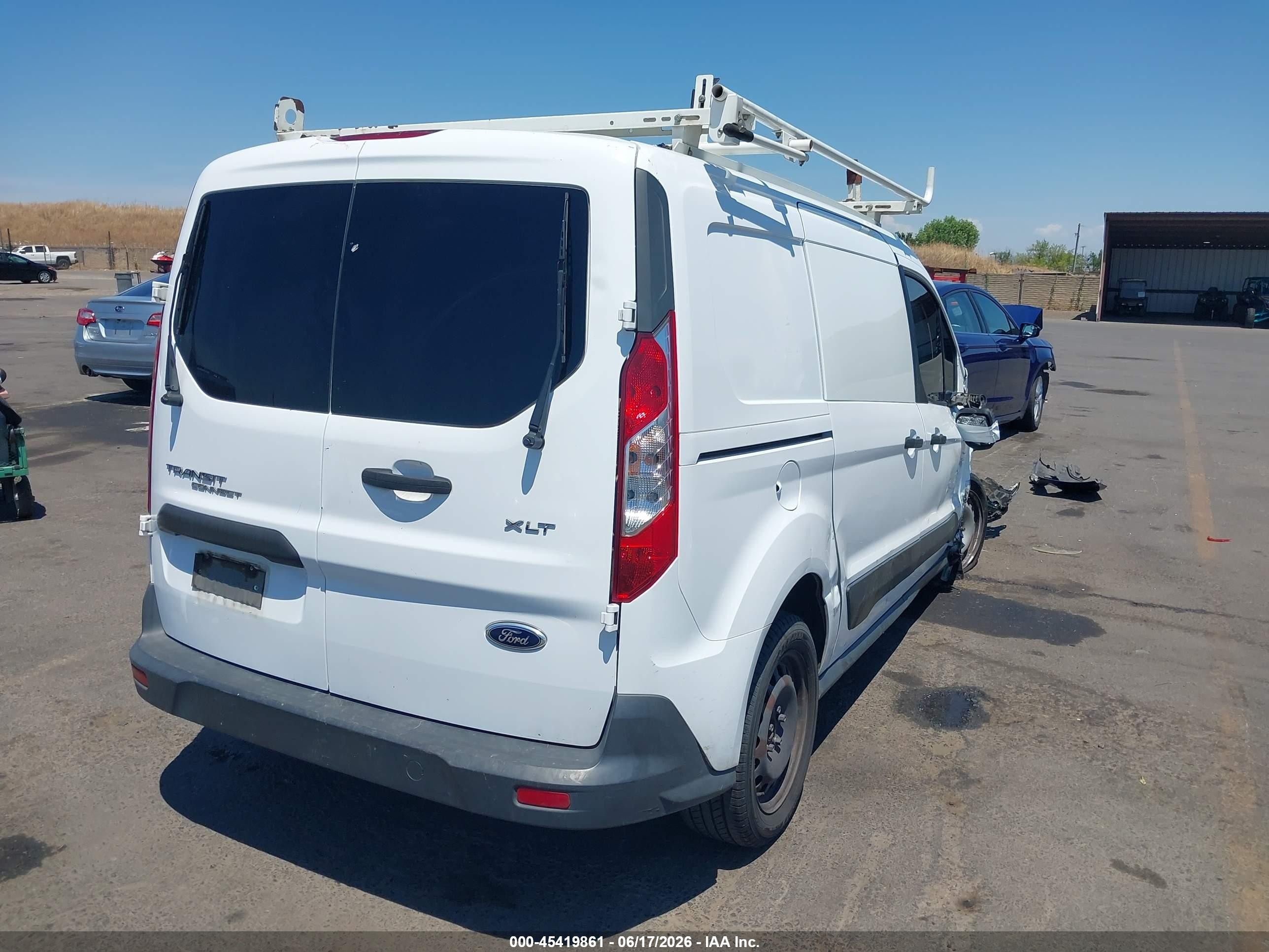 2015 Ford Transit Connect Xlt Белый vin: NM0LS7F75F1227253