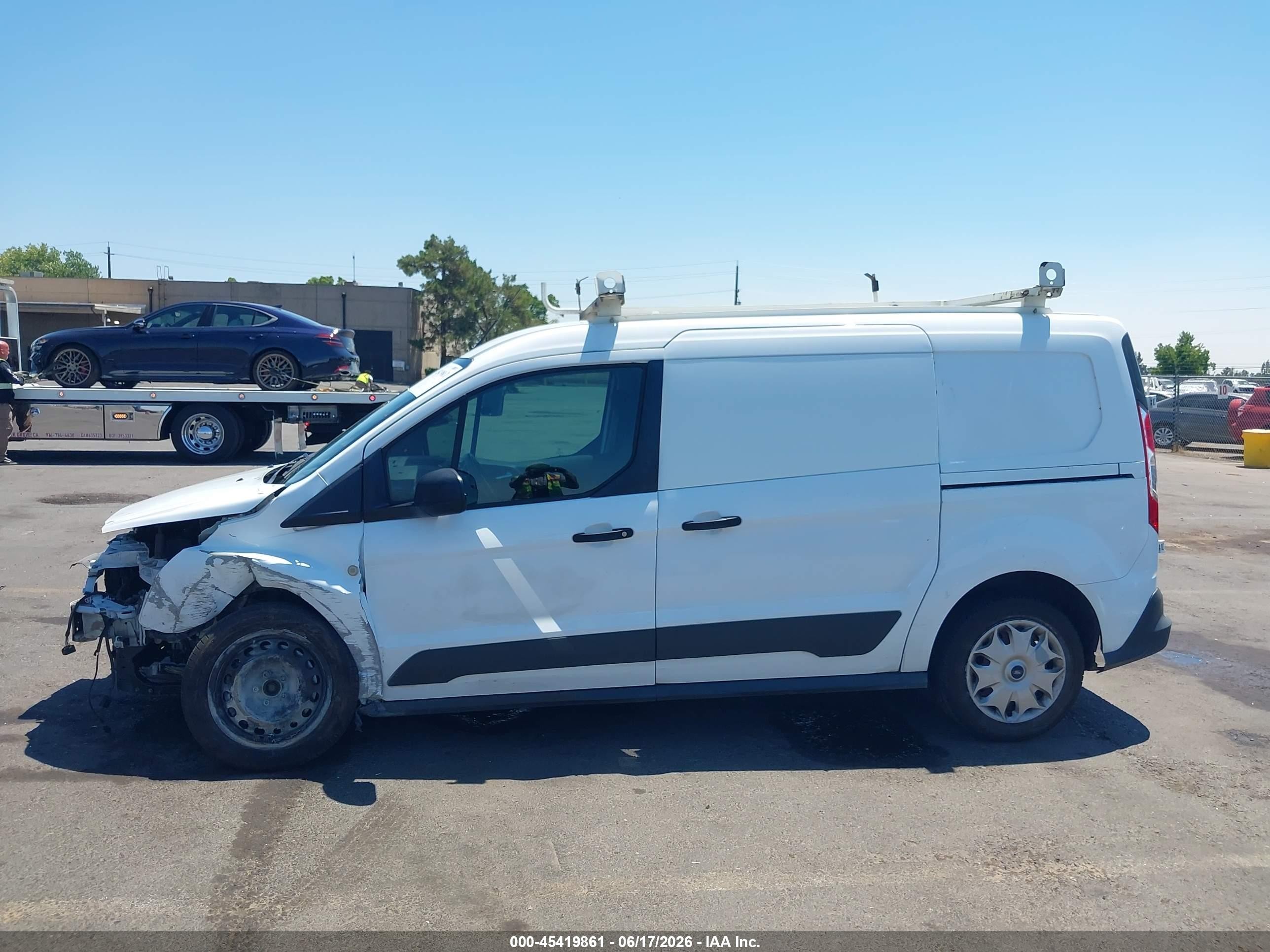 2015 Ford Transit Connect Xlt Белый vin: NM0LS7F75F1227253