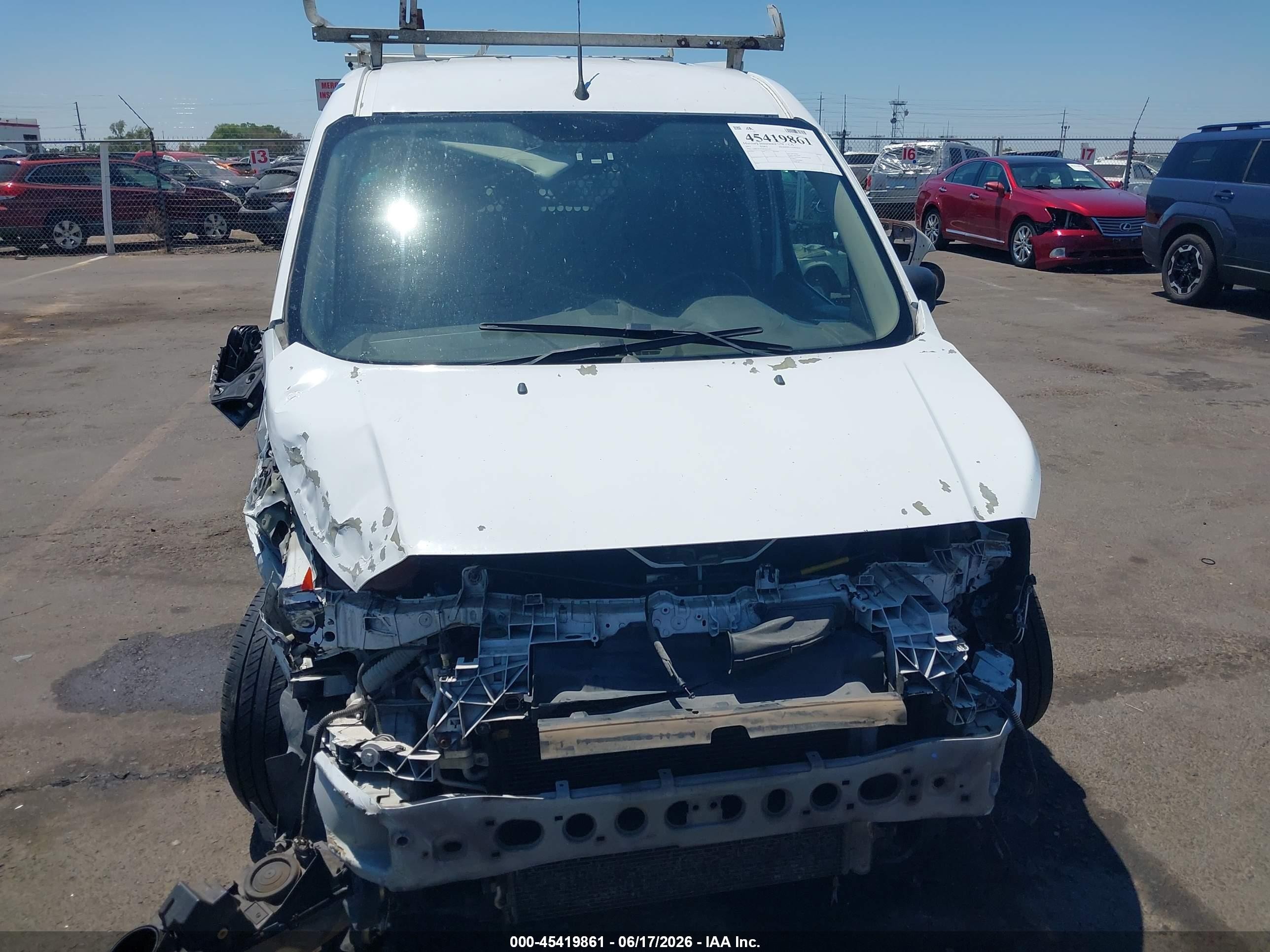 2015 Ford Transit Connect Xlt Белый vin: NM0LS7F75F1227253